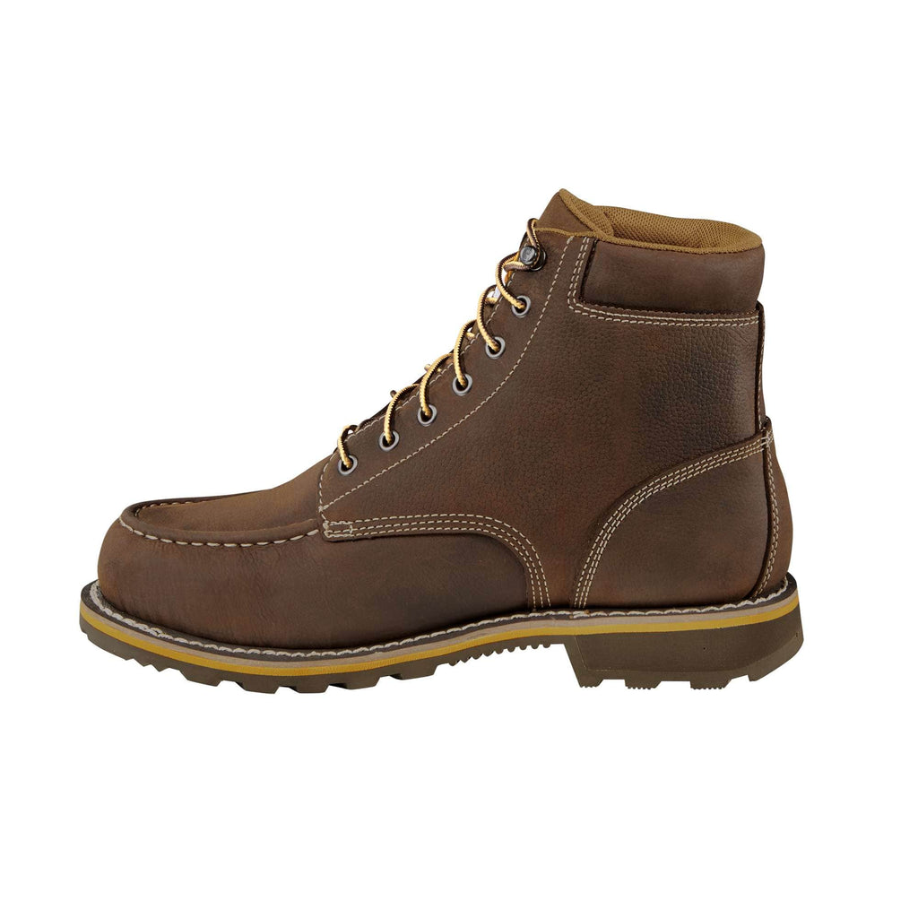 Traditional welt waterproof 6" moc toe work boot