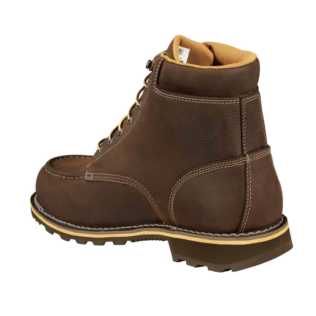 Traditional welt waterproof 6" moc toe work boot