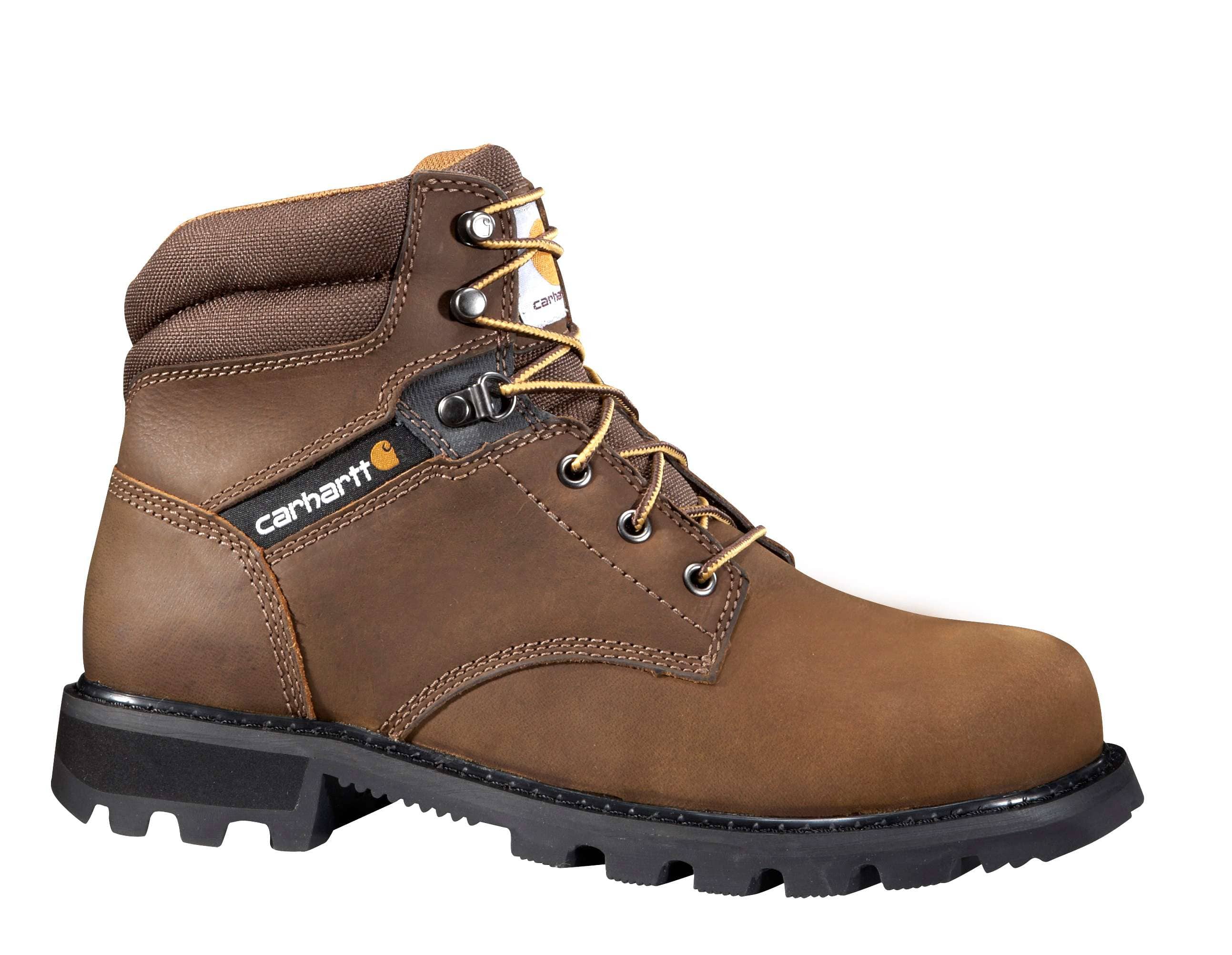 Traditional welt 6" steel toe work boot