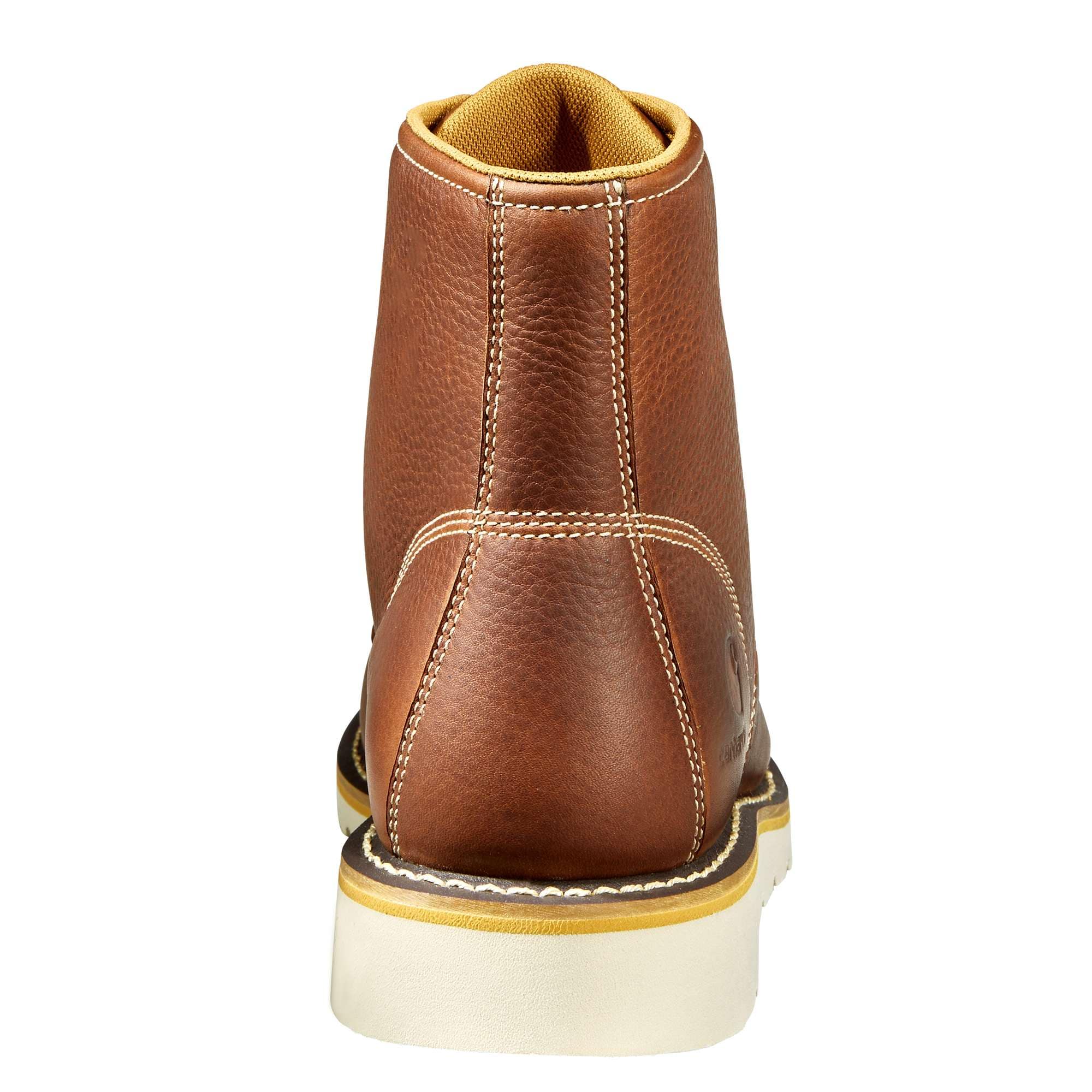 6" waterproof moc steel toe wedge work boot