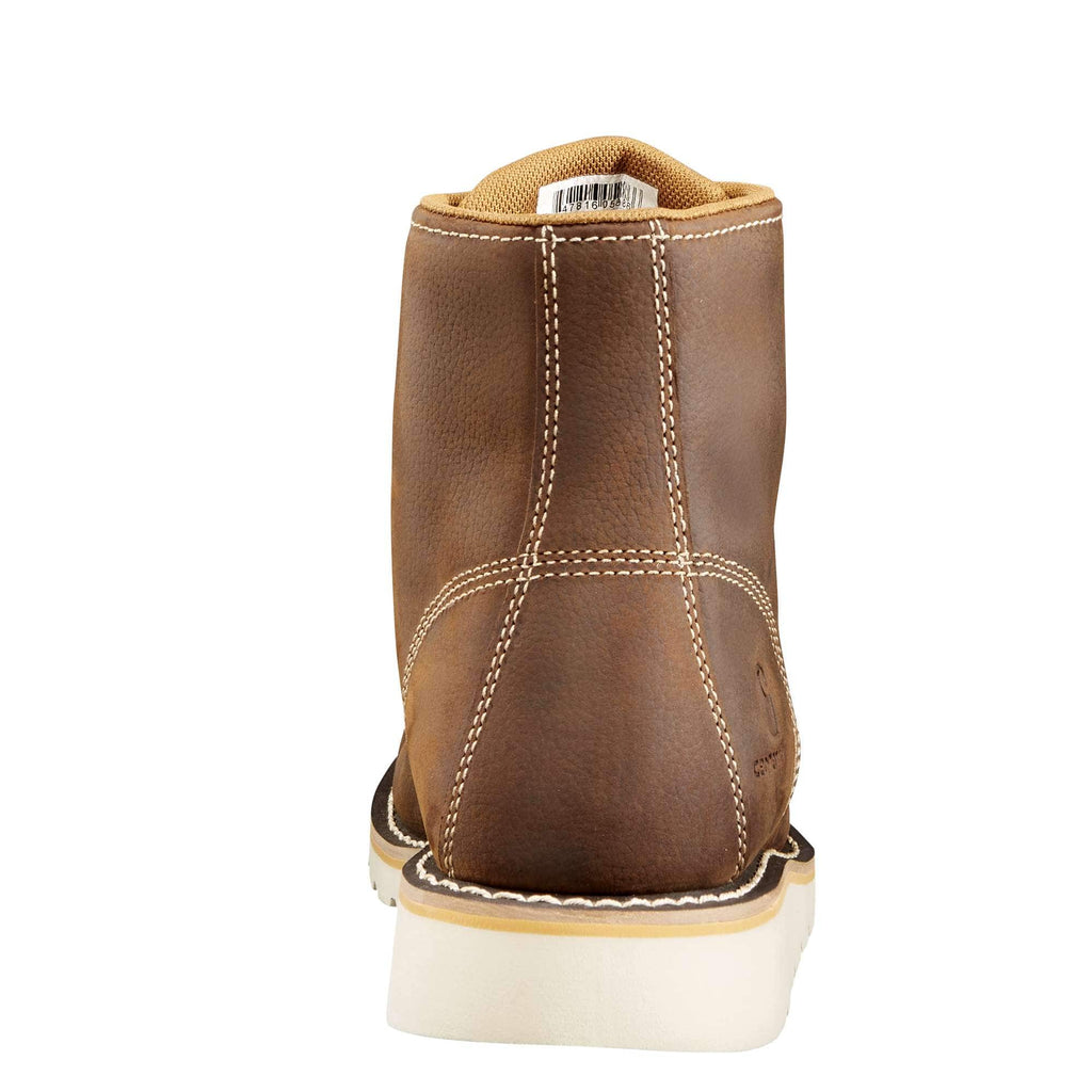 Waterproof 6" steel toe wedge boot