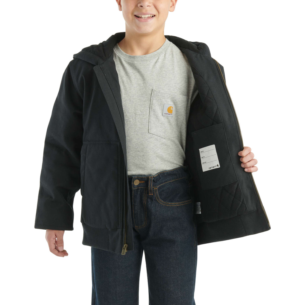 Boys' flannel quilt lined active jac (child/youth)