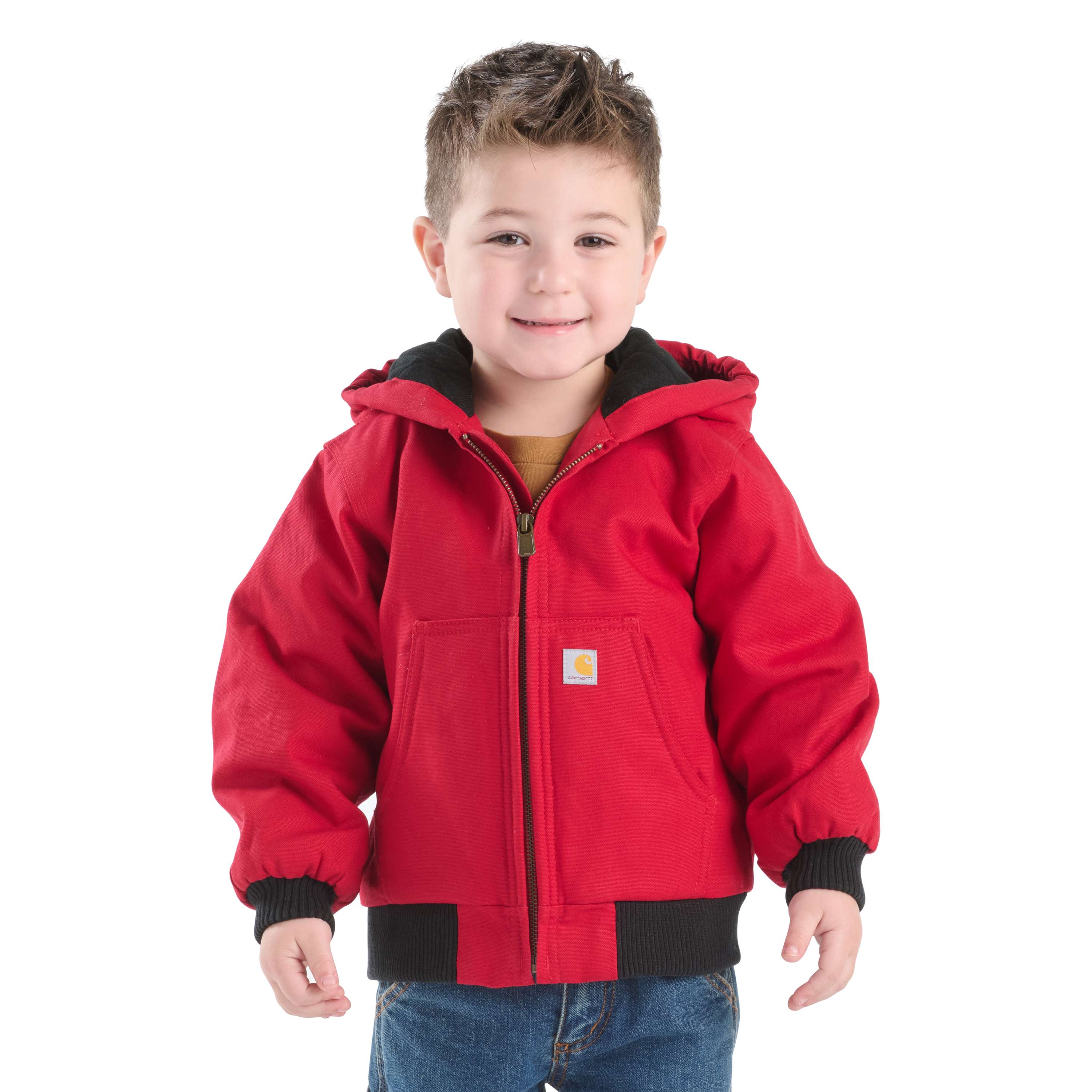 Boys' canvas insulated hooded active jac (baby/toddler)