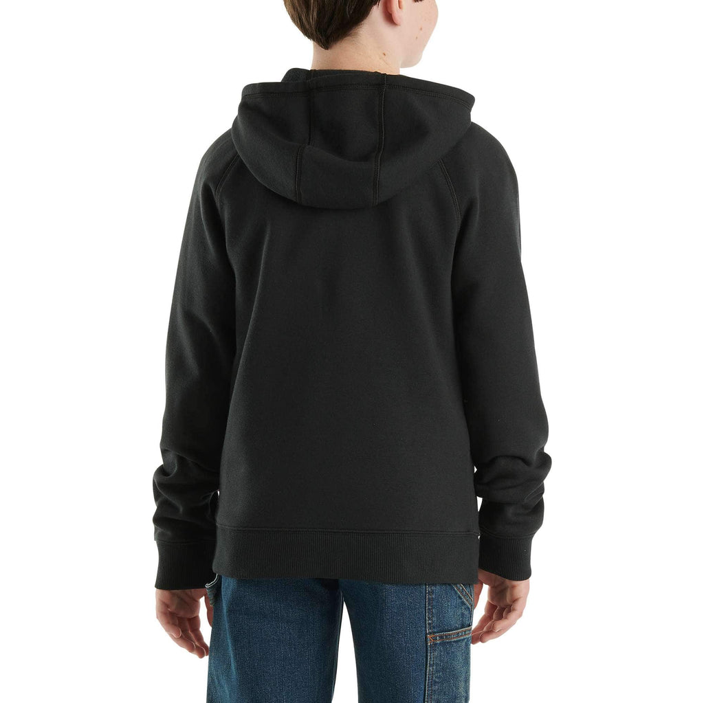 Boys' long-sleeve full zip logo sweatshirt (child/youth)