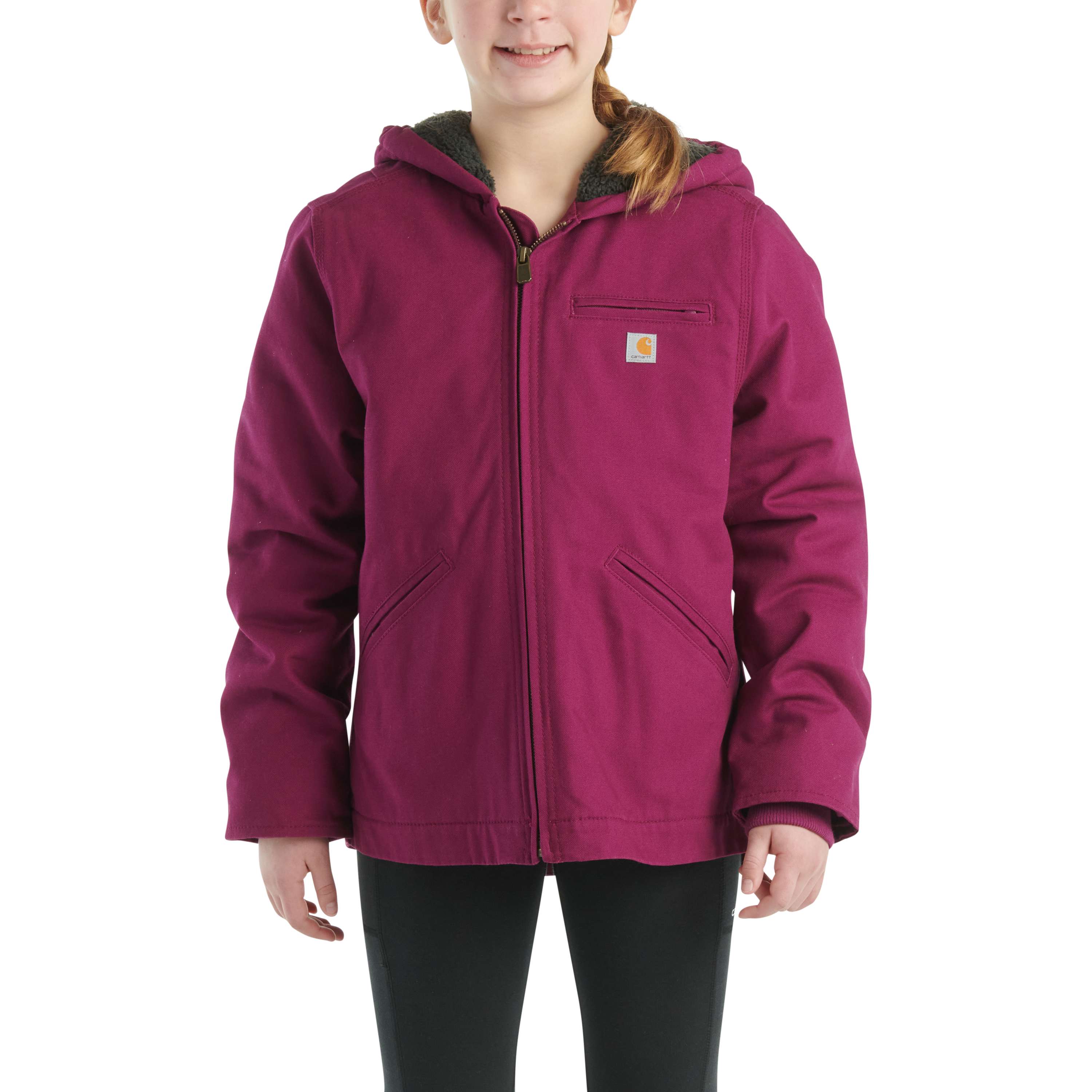 Girls' sierra sherpa-lined jacket (child/youth)
