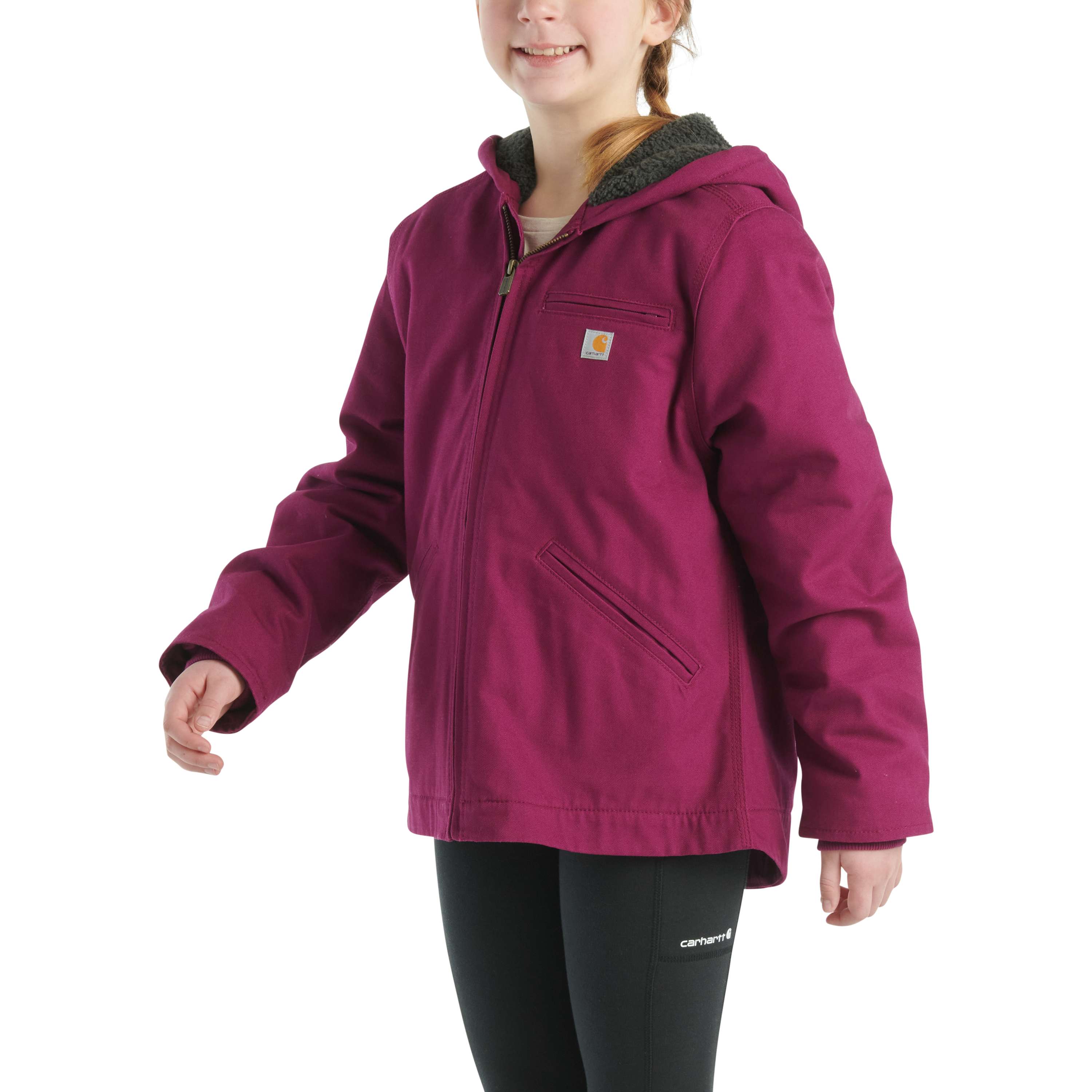 Girls' sierra sherpa-lined jacket (child/youth)