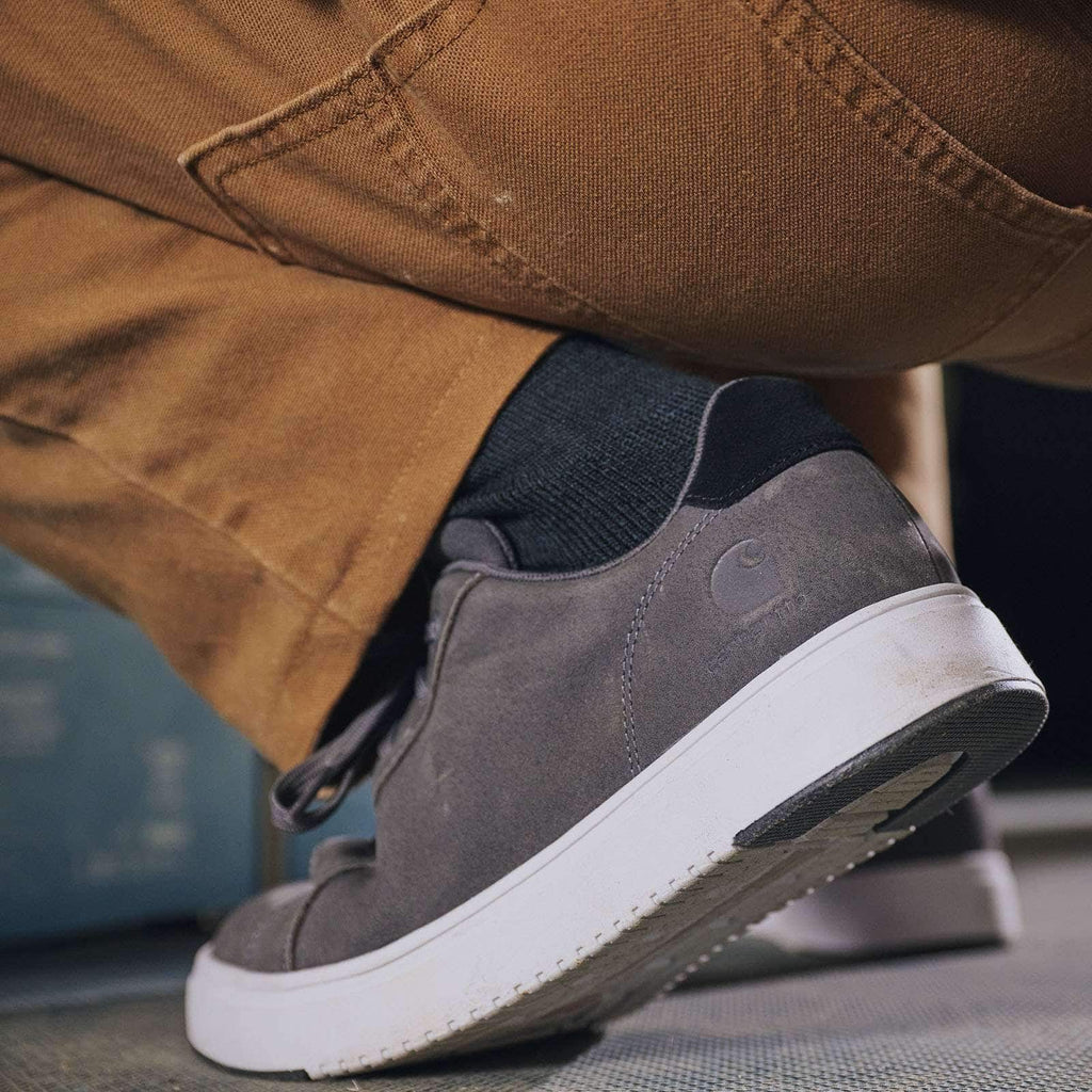 Detroit nano toe leather sneaker