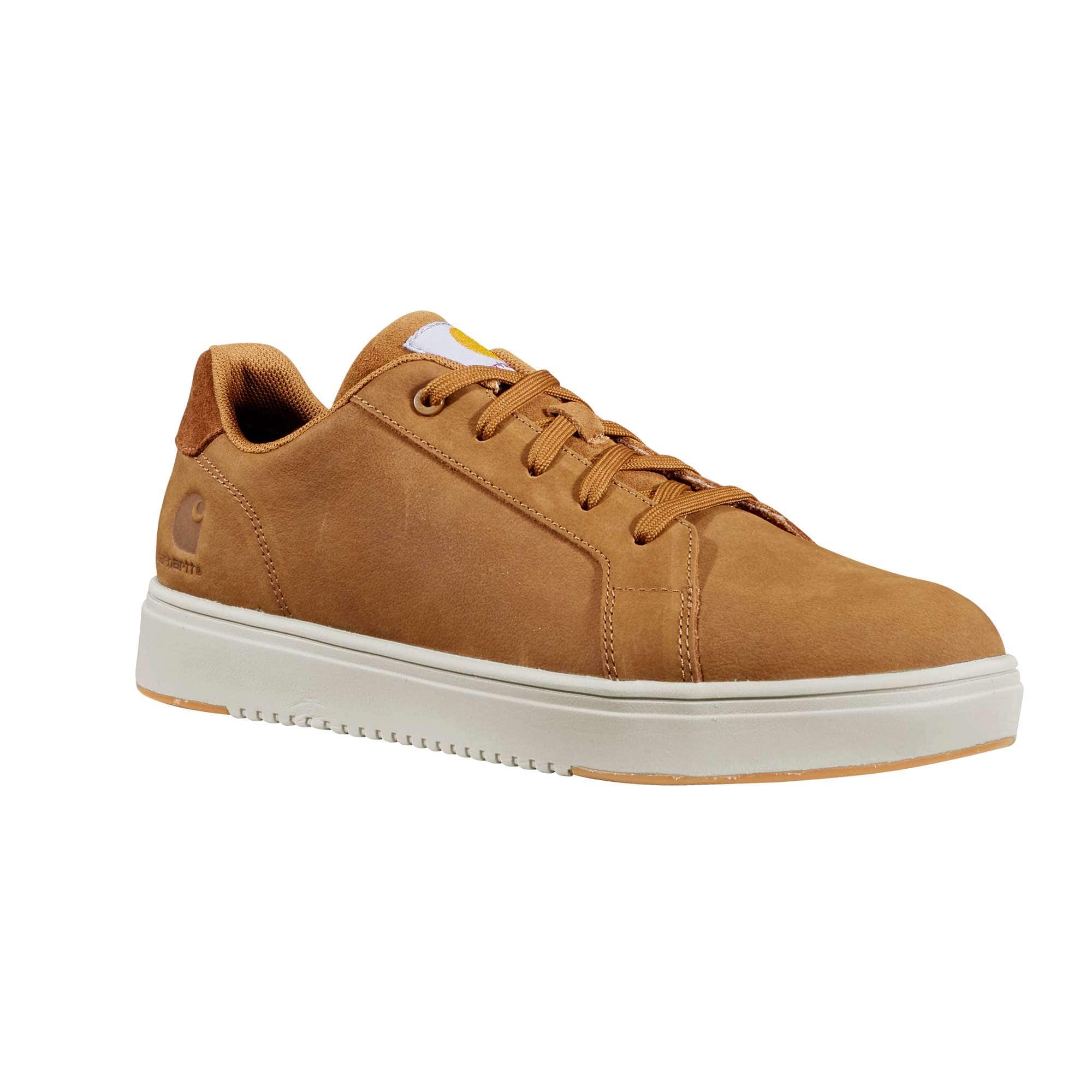 Detroit nano toe leather sneaker