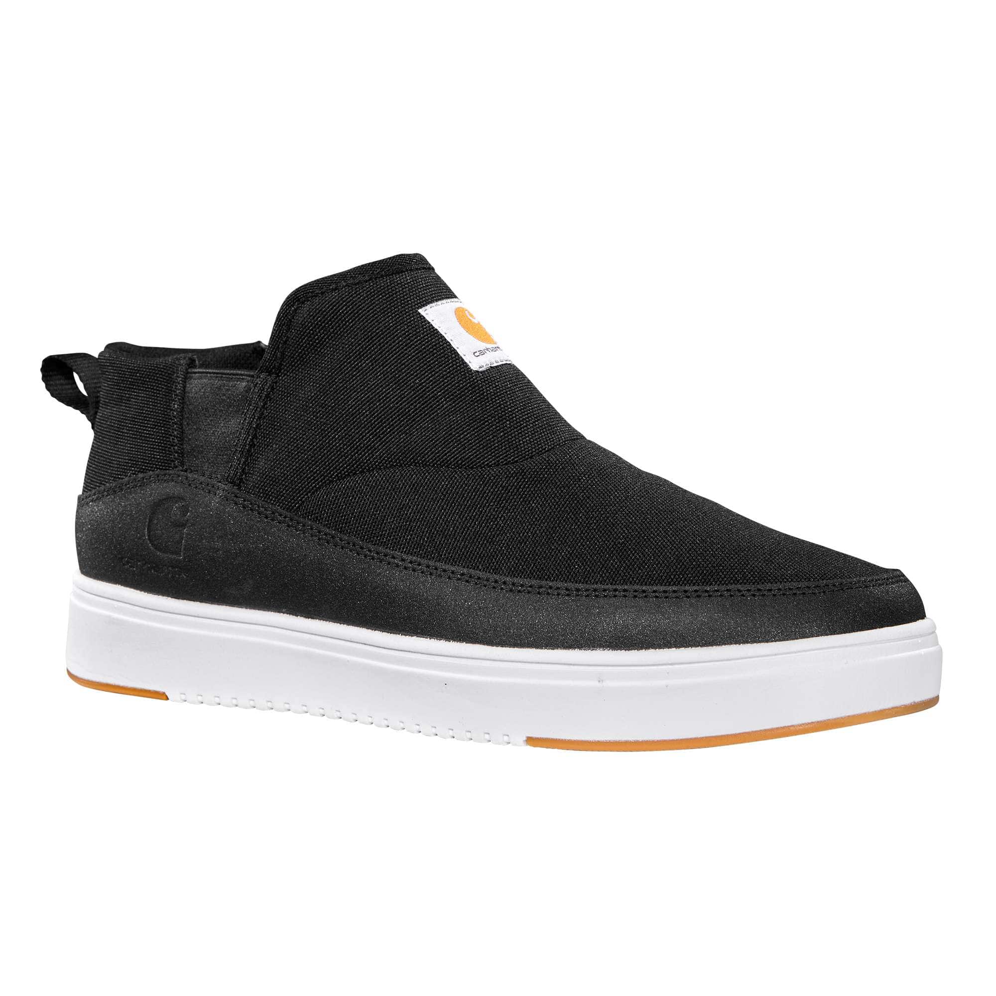 Detroit canvas mid slip on sneaker