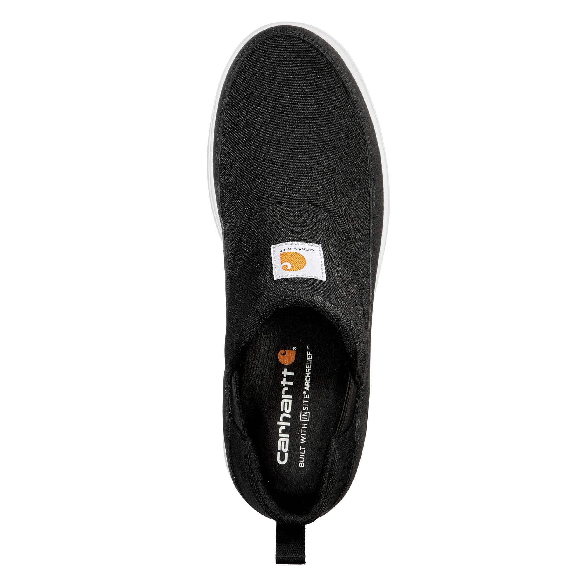 Detroit canvas mid slip on sneaker