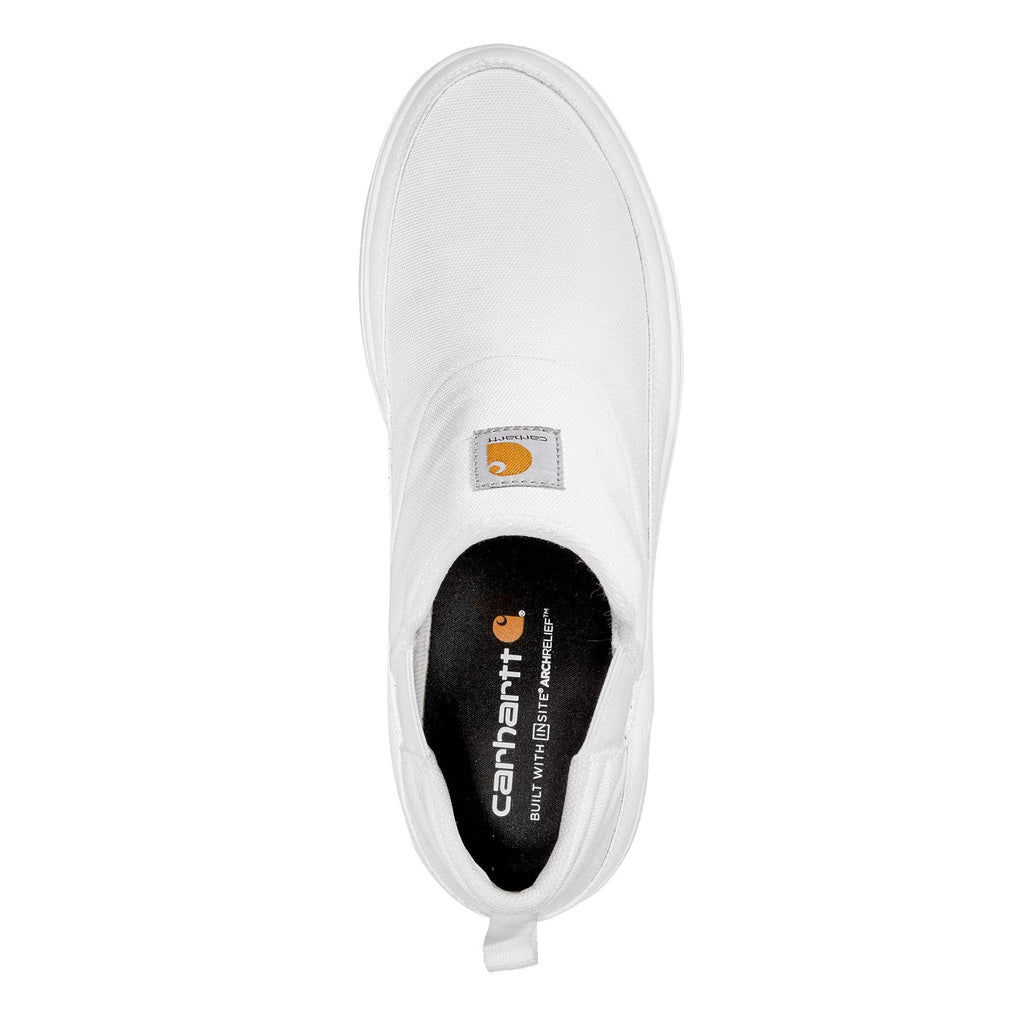 Detroit canvas mid slip on sneaker