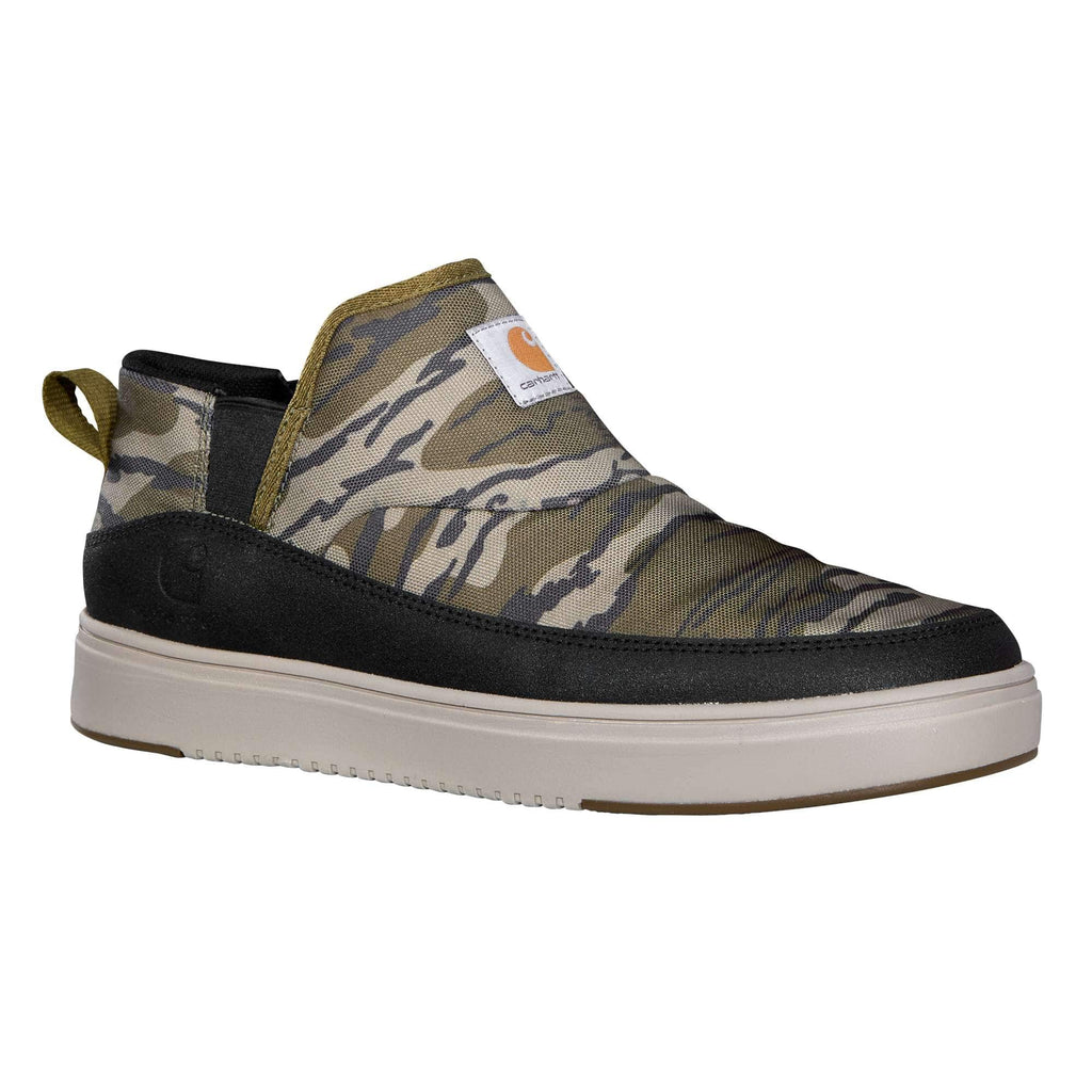 Detroit canvas mid slip on sneaker