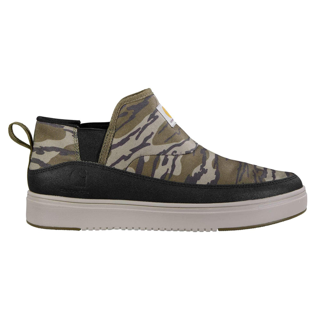 Detroit canvas mid slip on sneaker
