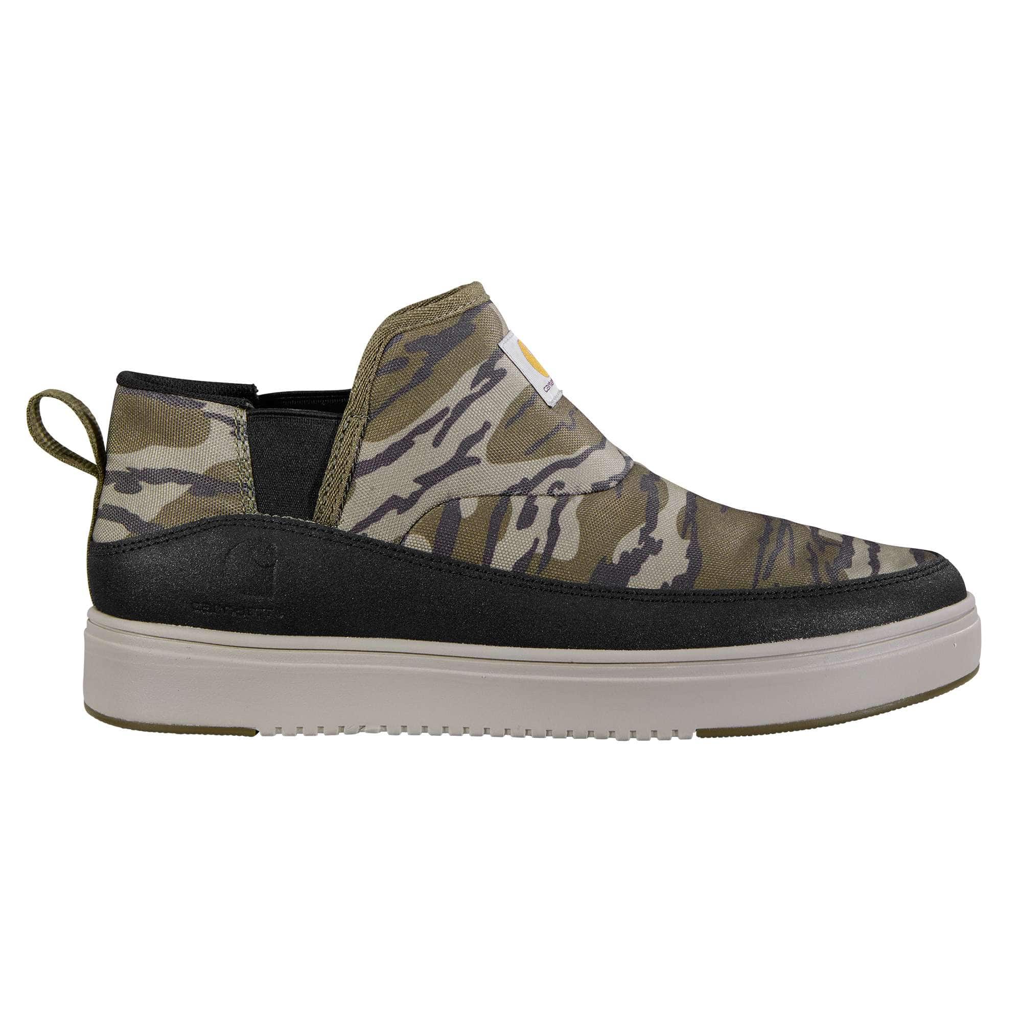 Detroit canvas mid slip on sneaker