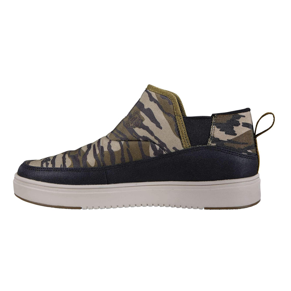Detroit canvas mid slip on sneaker