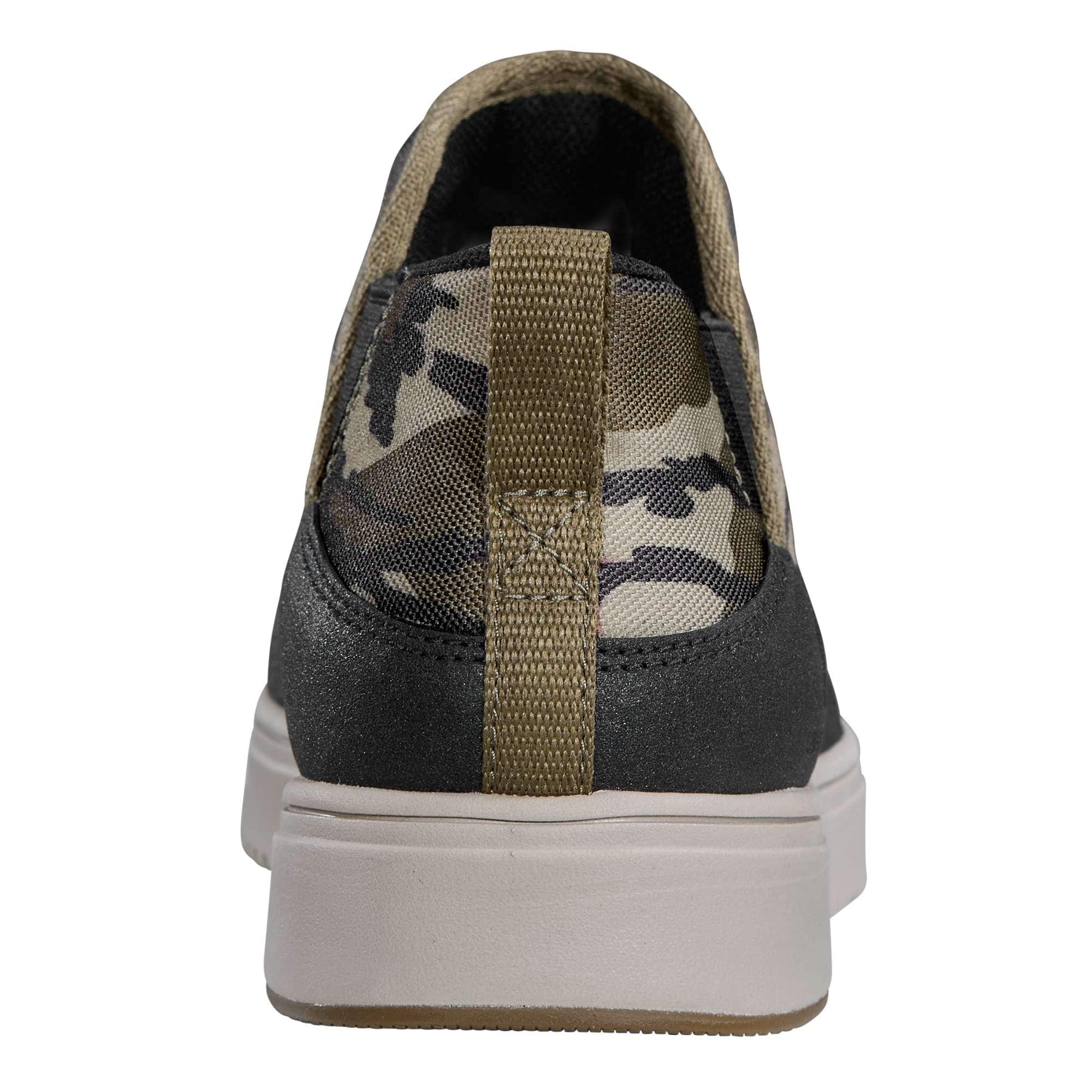 Detroit canvas mid slip on sneaker