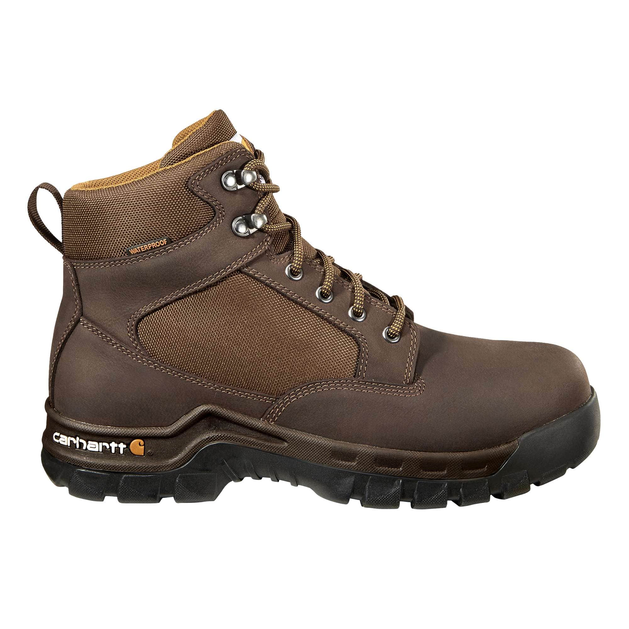 Rugged flex 6" waterproof soft toe work boot