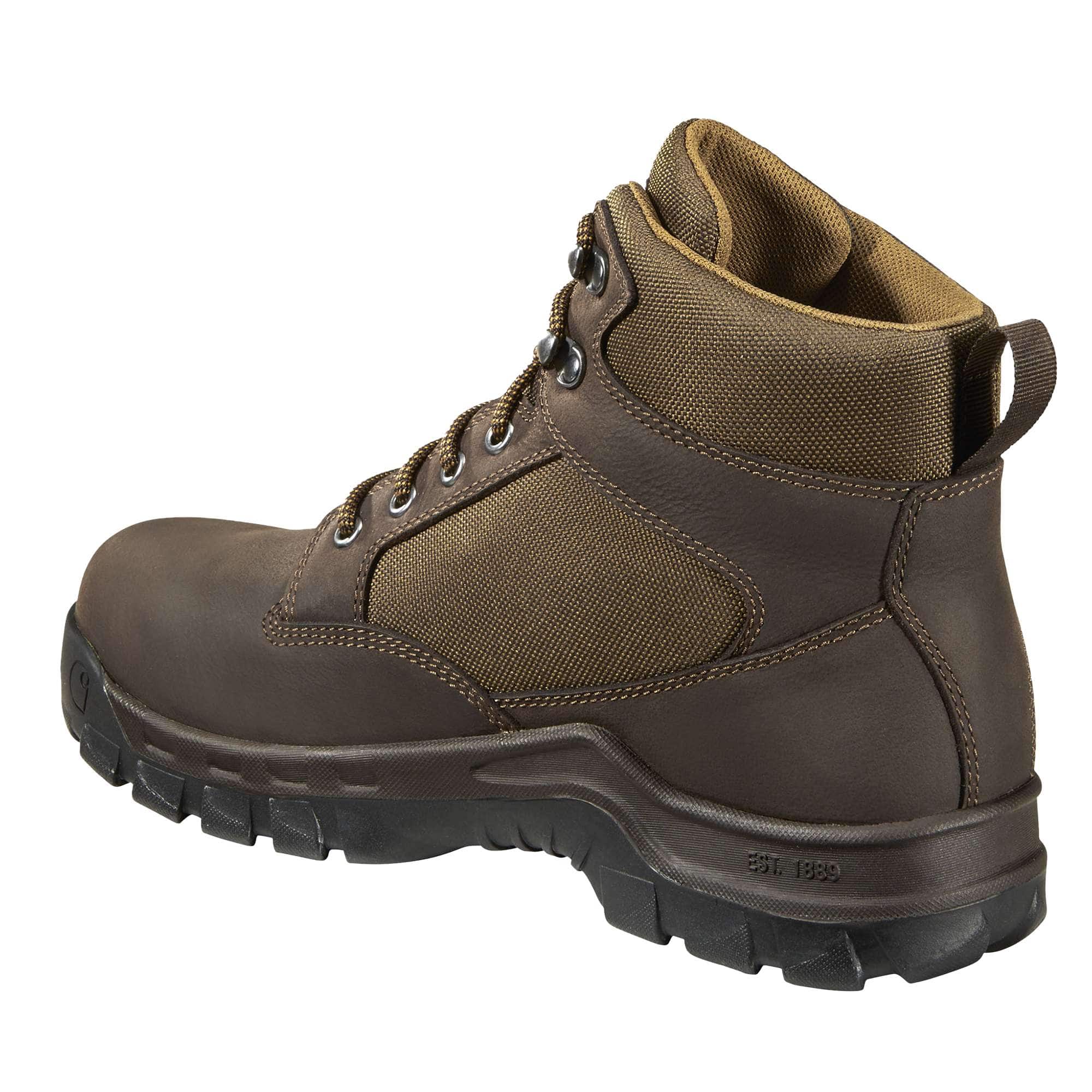 Rugged flex 6" waterproof soft toe work boot