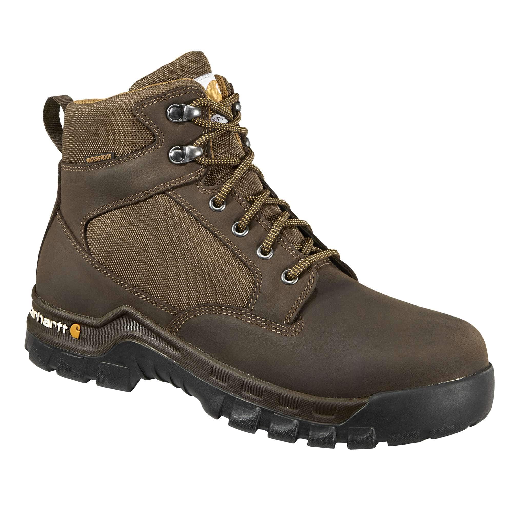 Rugged flex 6" waterproof steel toe work boot