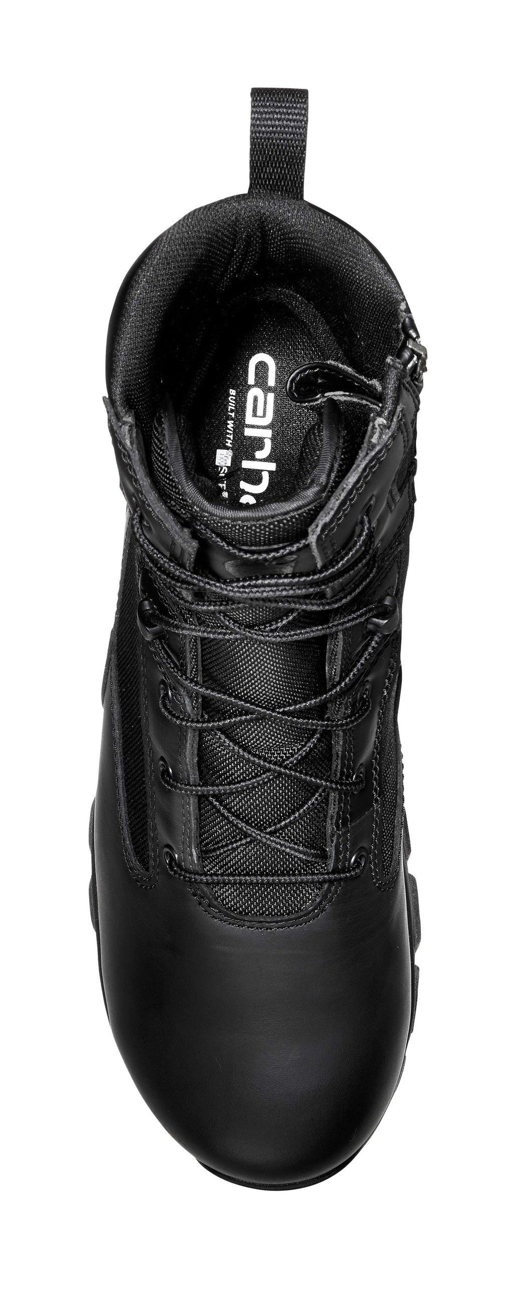 Gilmore waterproof 8" side zip nano toe boot
