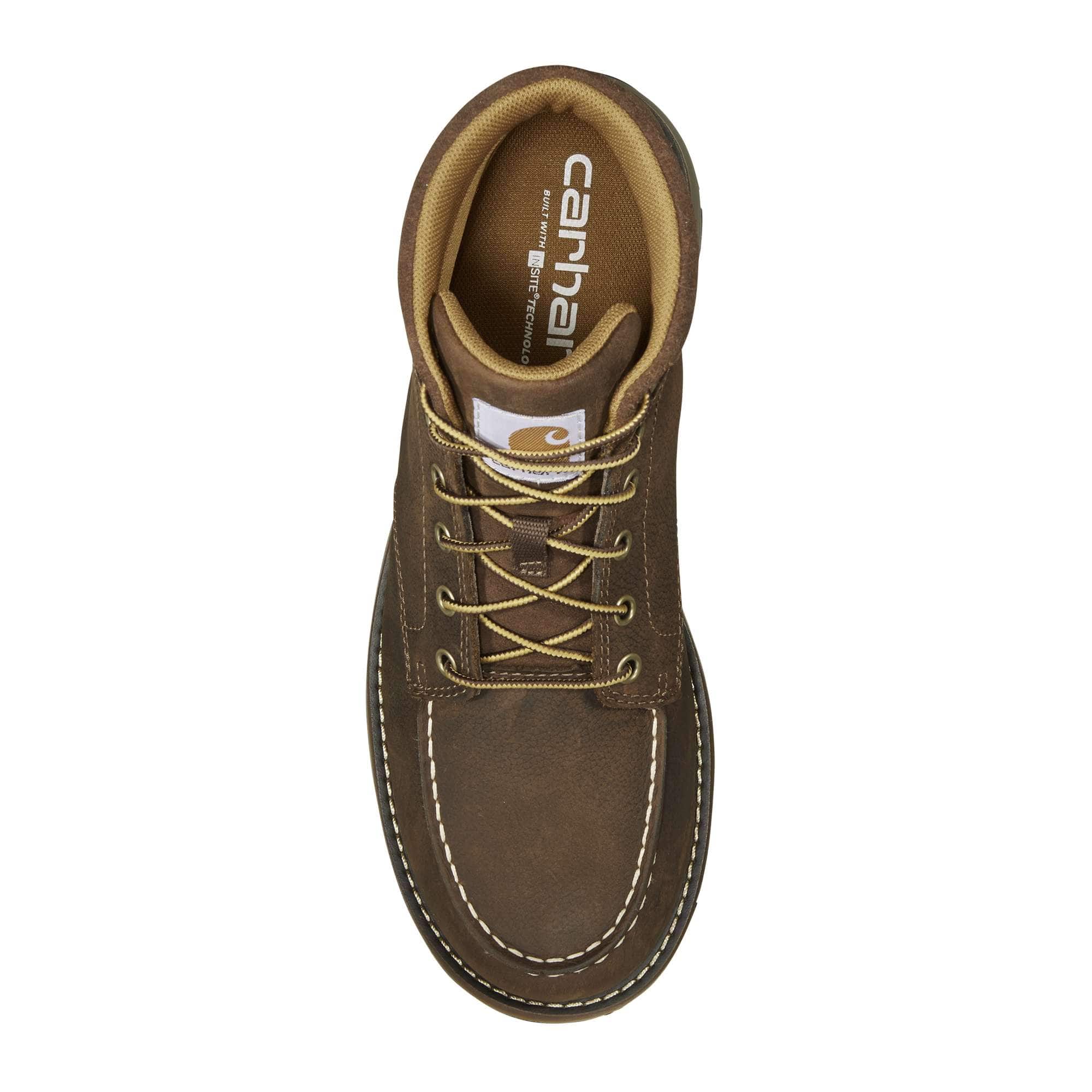 Millbrook steel toe moc wedge boot
