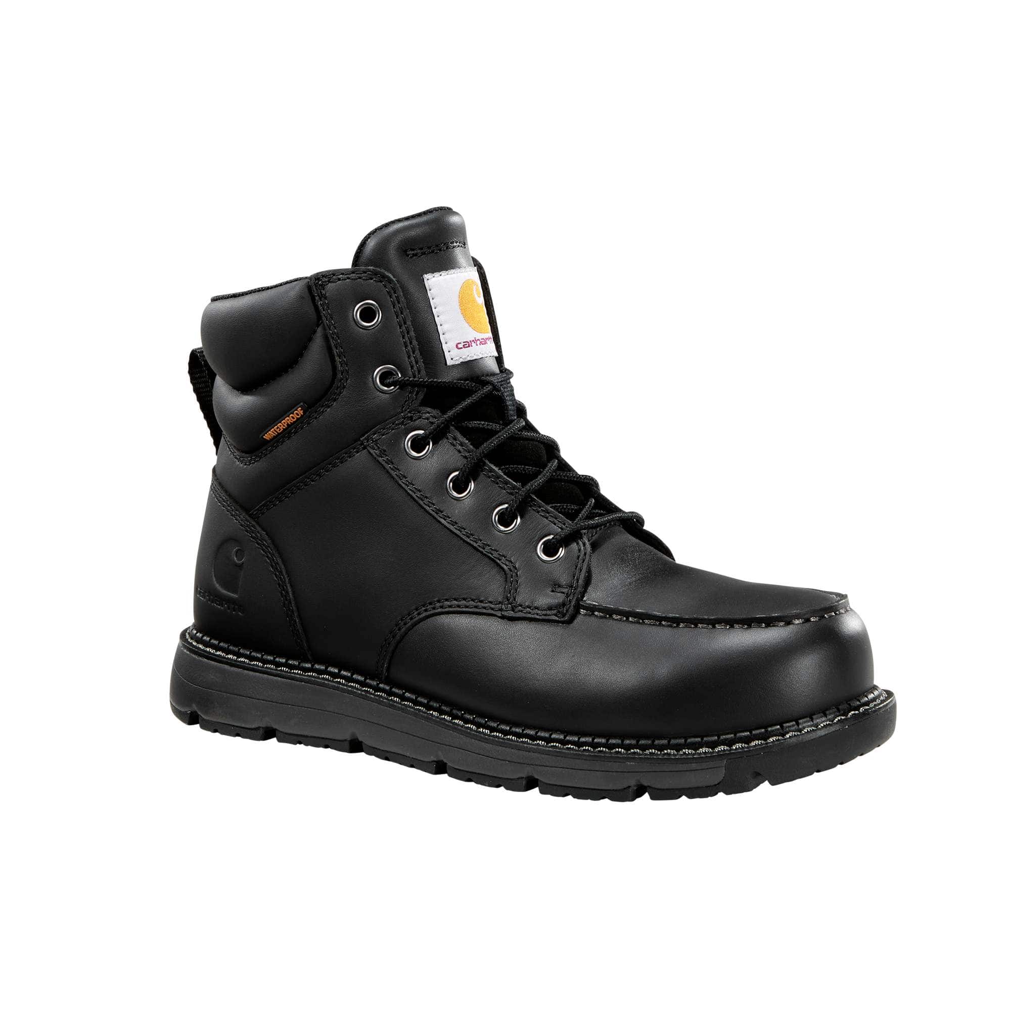Women's millbrook 6" waterproof nano toe wedge work boot