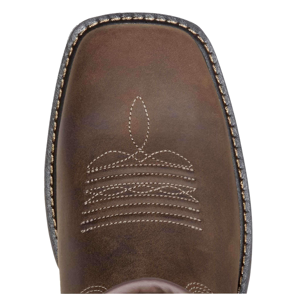Montana water resistant 11" steel square toe wellington