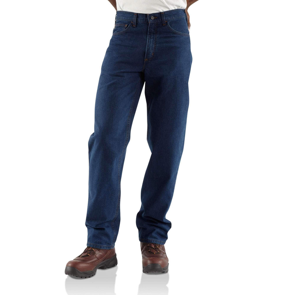 Men's flame resistant relaxed fit 5-pocket jeans 
