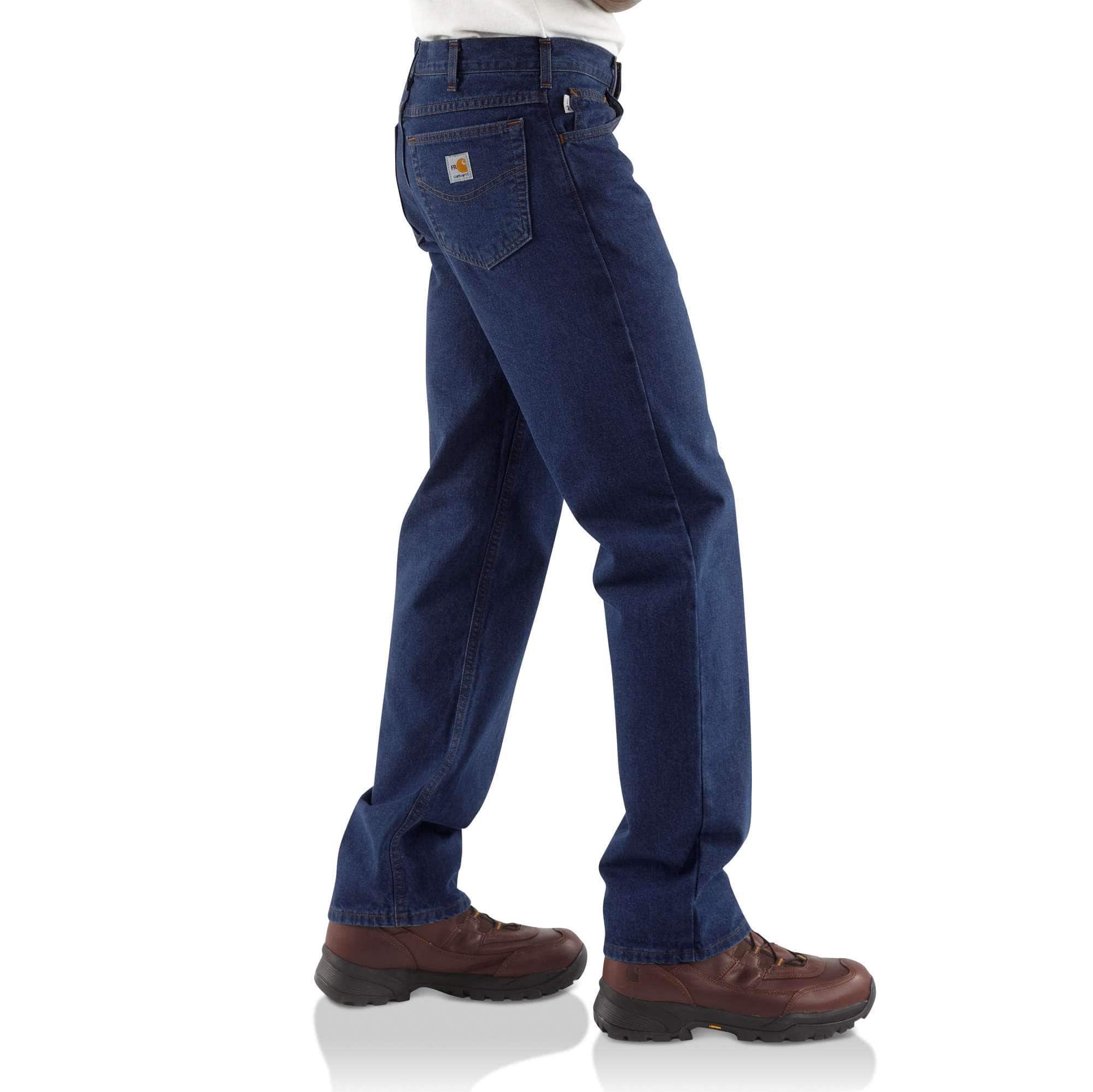 Men's flame resistant relaxed fit 5-pocket jeans 
