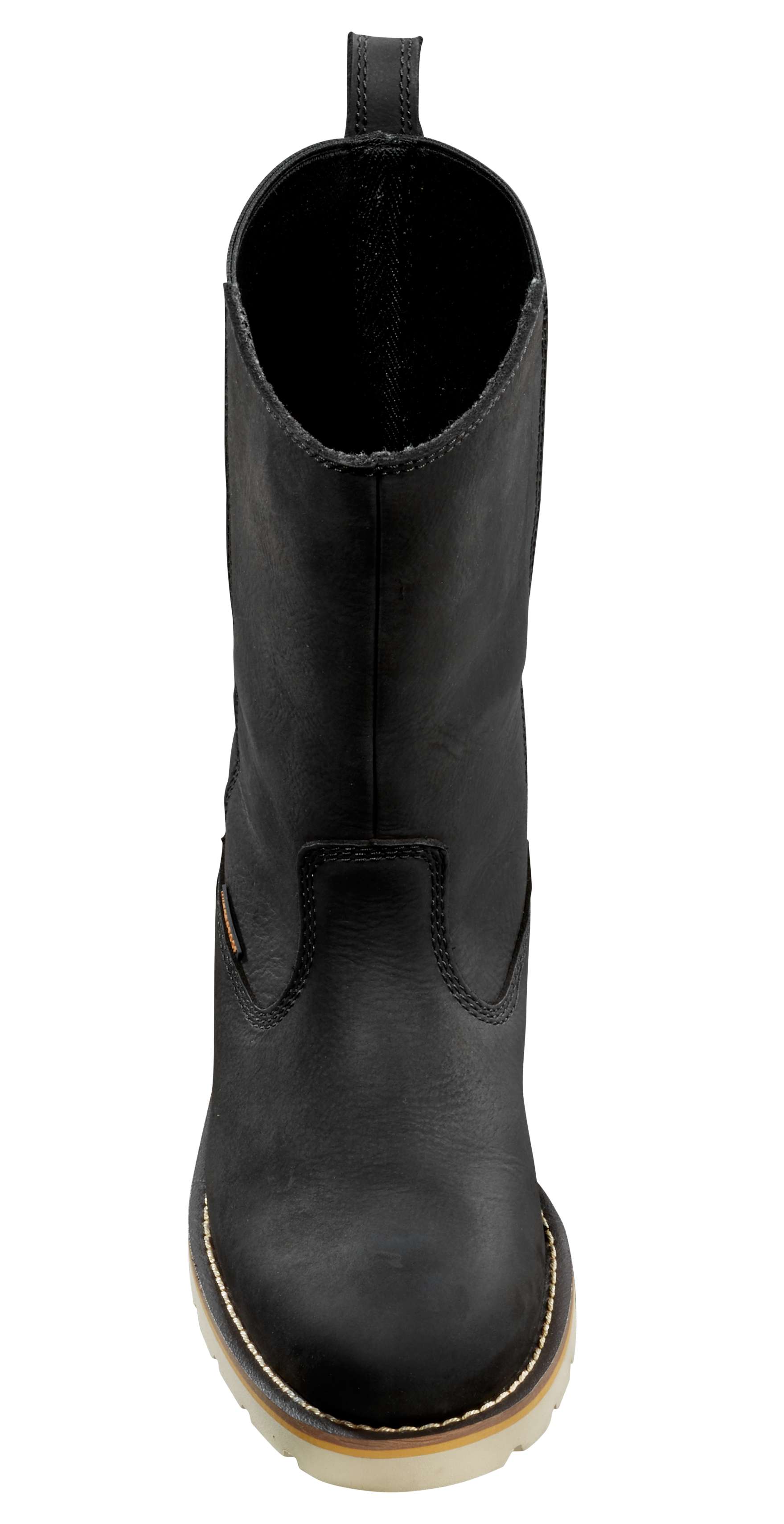 Women's waterproof 10" soft toe wellington wedge boot