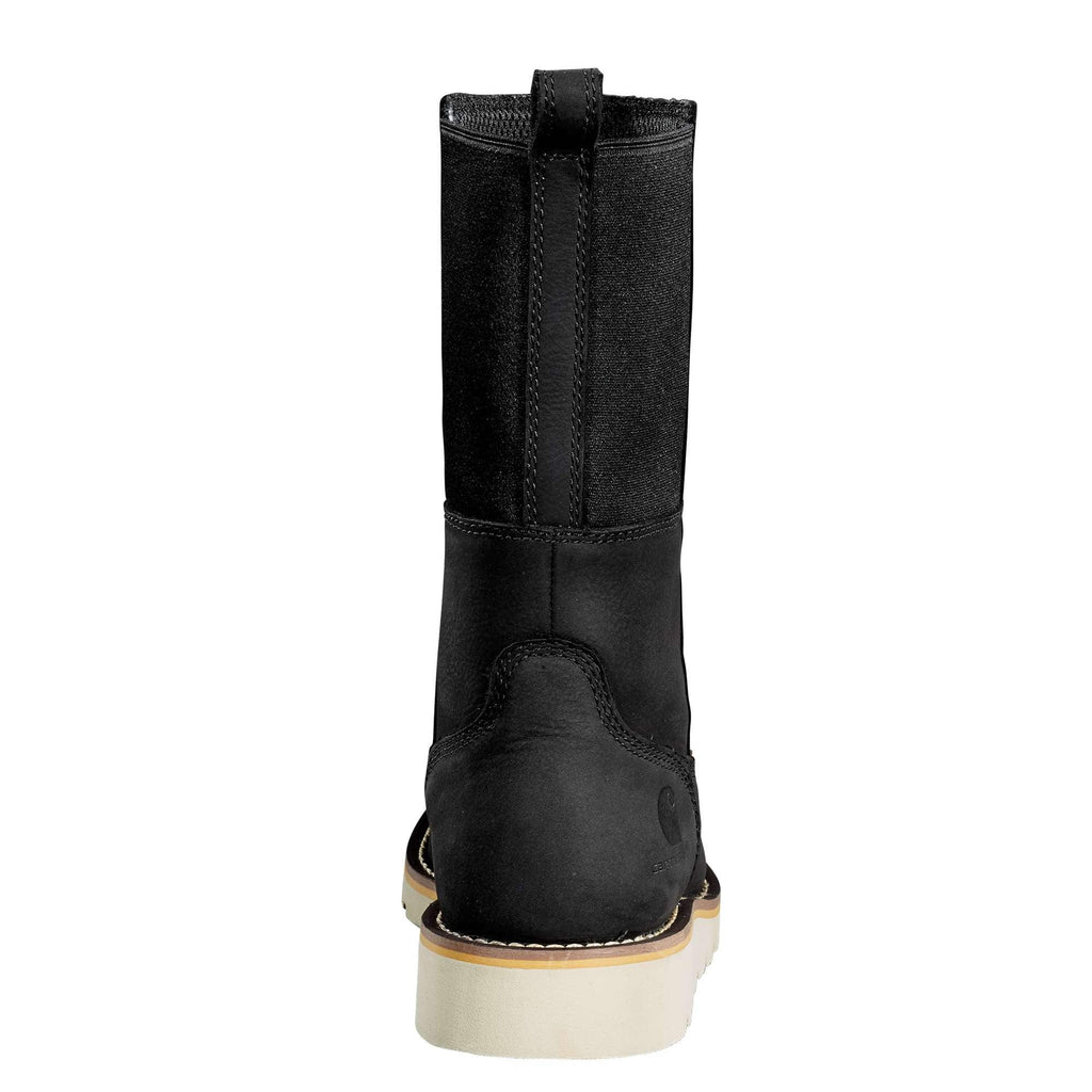 Women's waterproof 10" soft toe wellington wedge boot