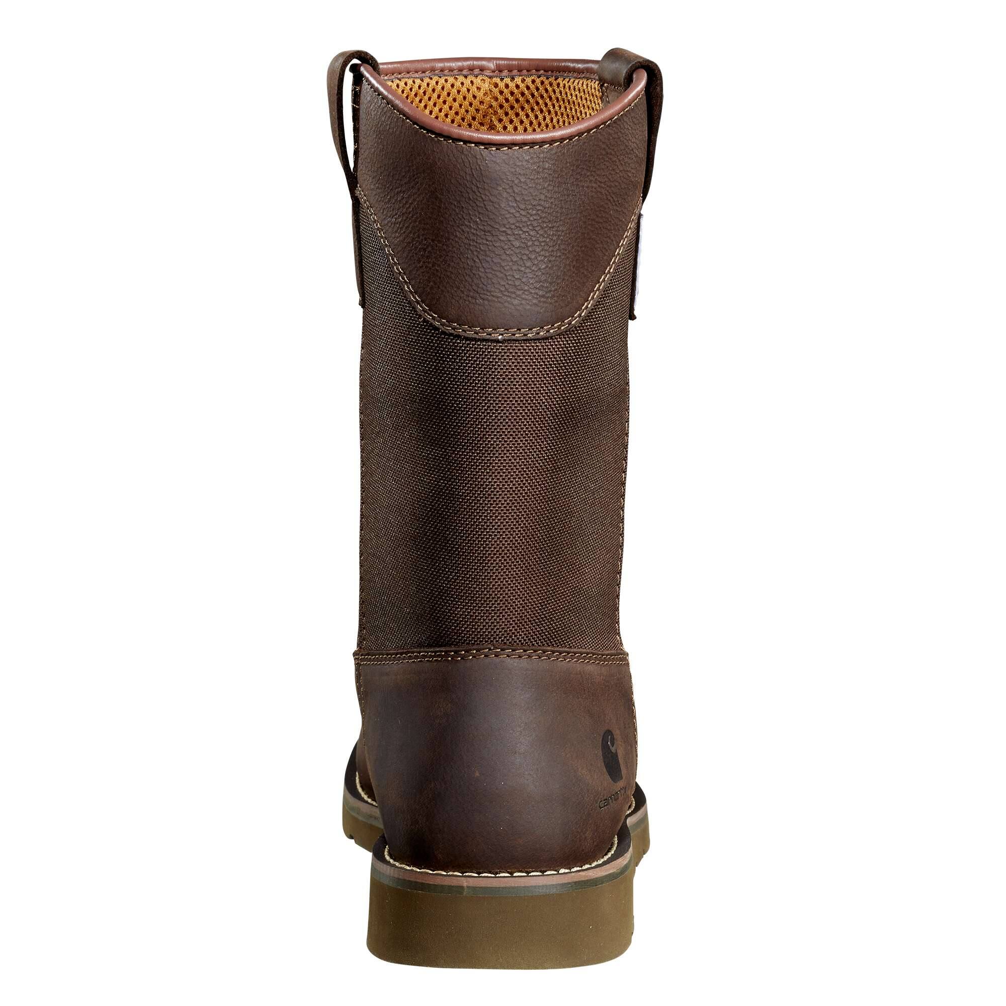 Waterproof 10" steel toe wellington wedge boot