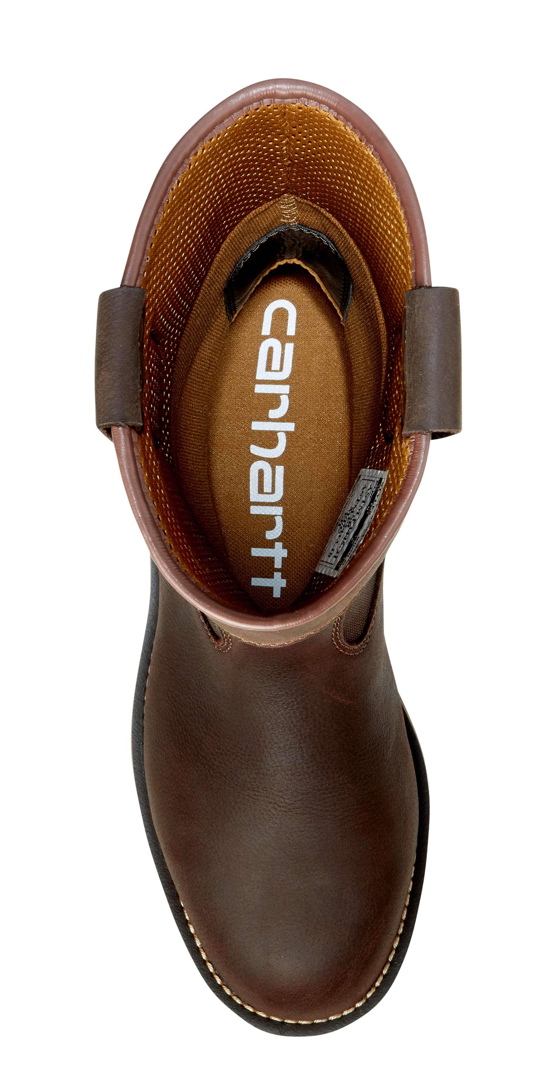 Waterproof 10" steel toe wellington wedge boot