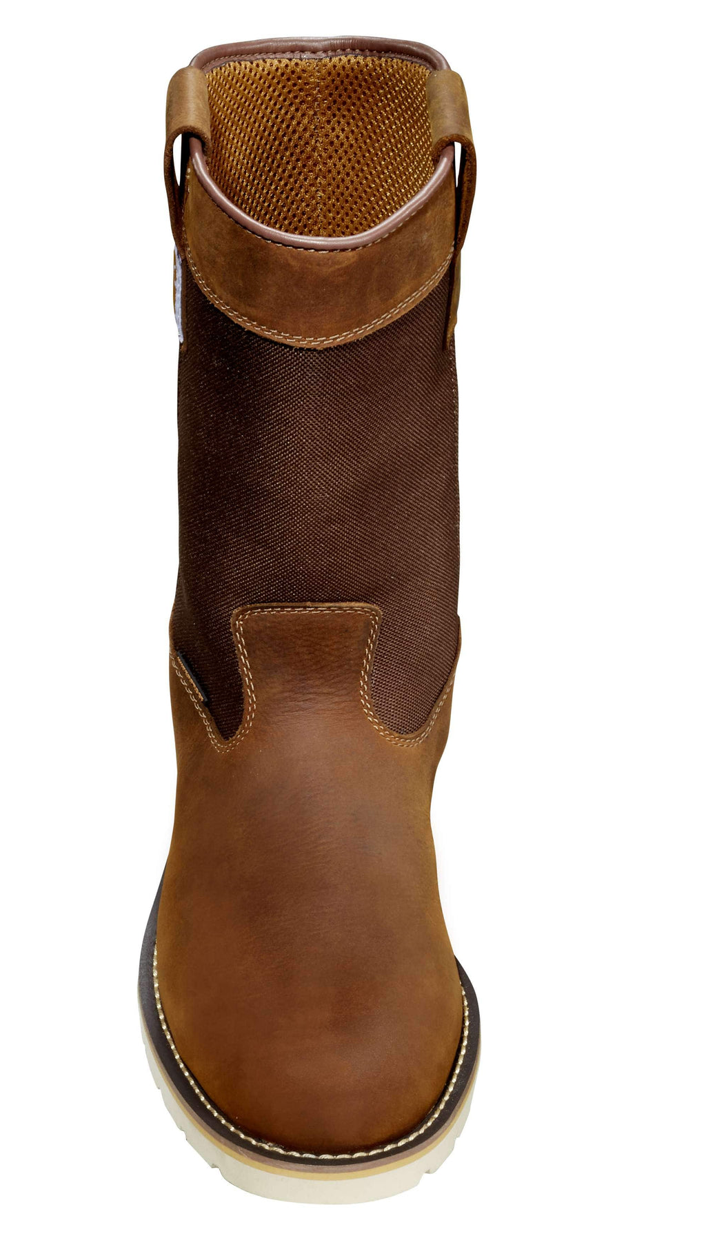 Waterproof 10" steel toe wellington wedge boot