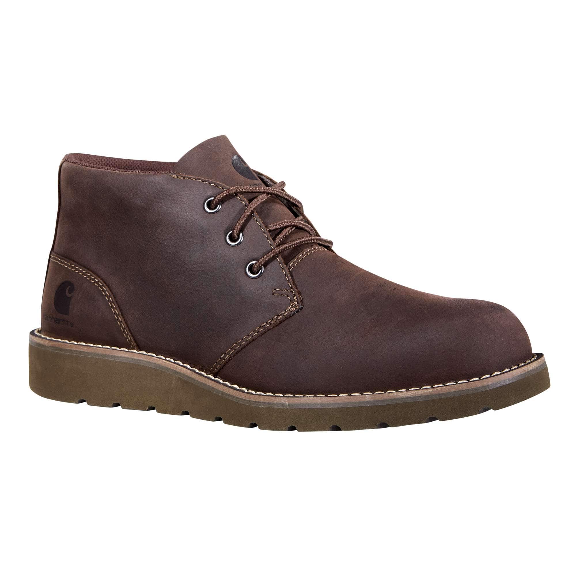 Wedge plain toe chukka