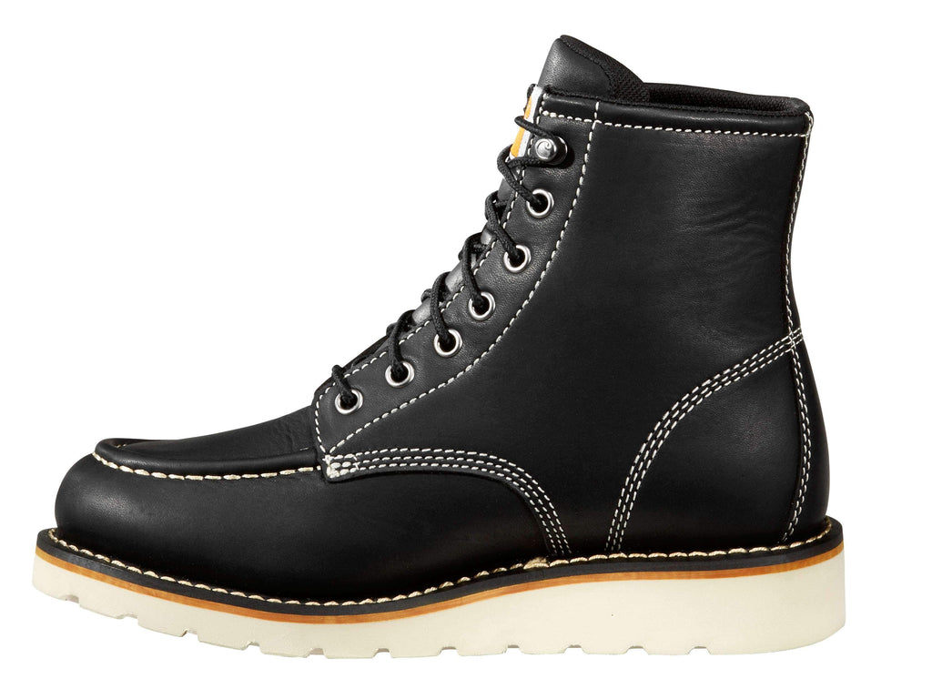 Women's waterproof 6" moc toe wedge boot