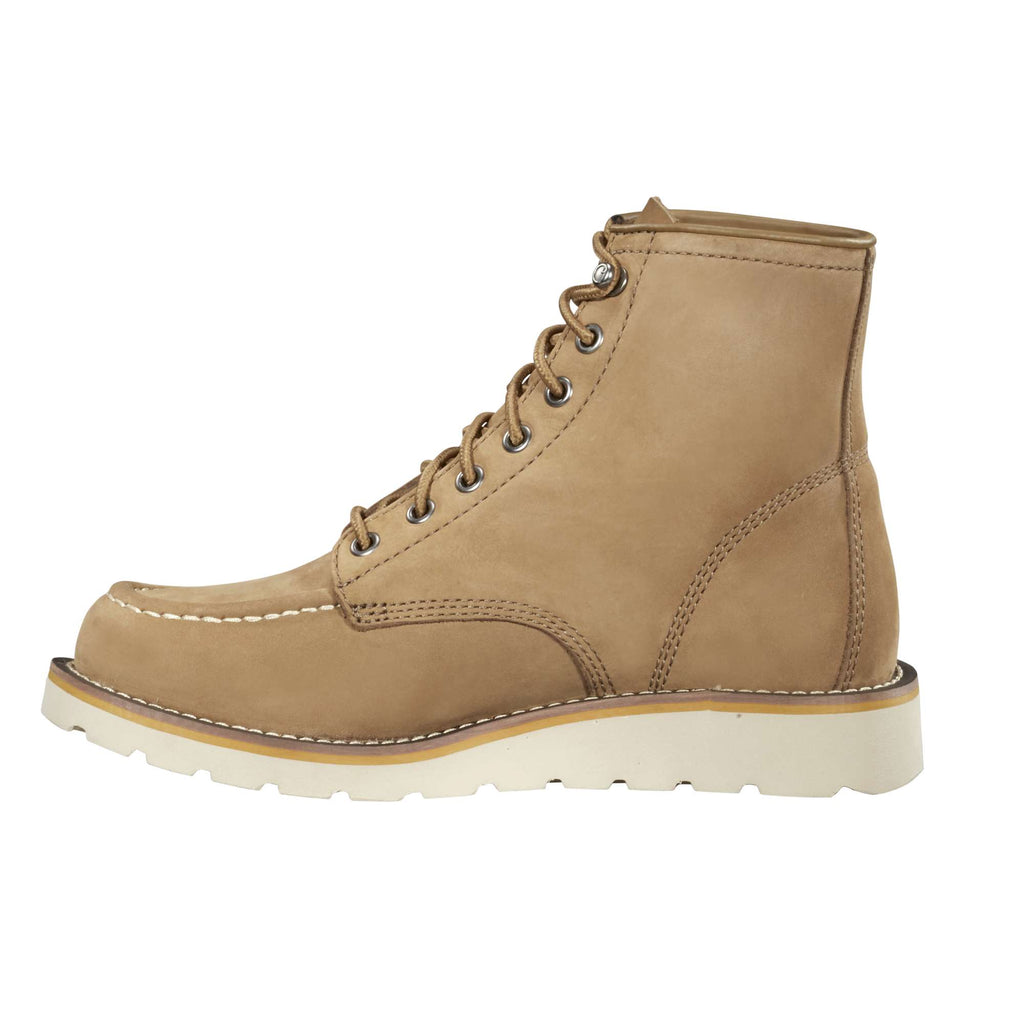 Women's 6" moc toe wedge boot