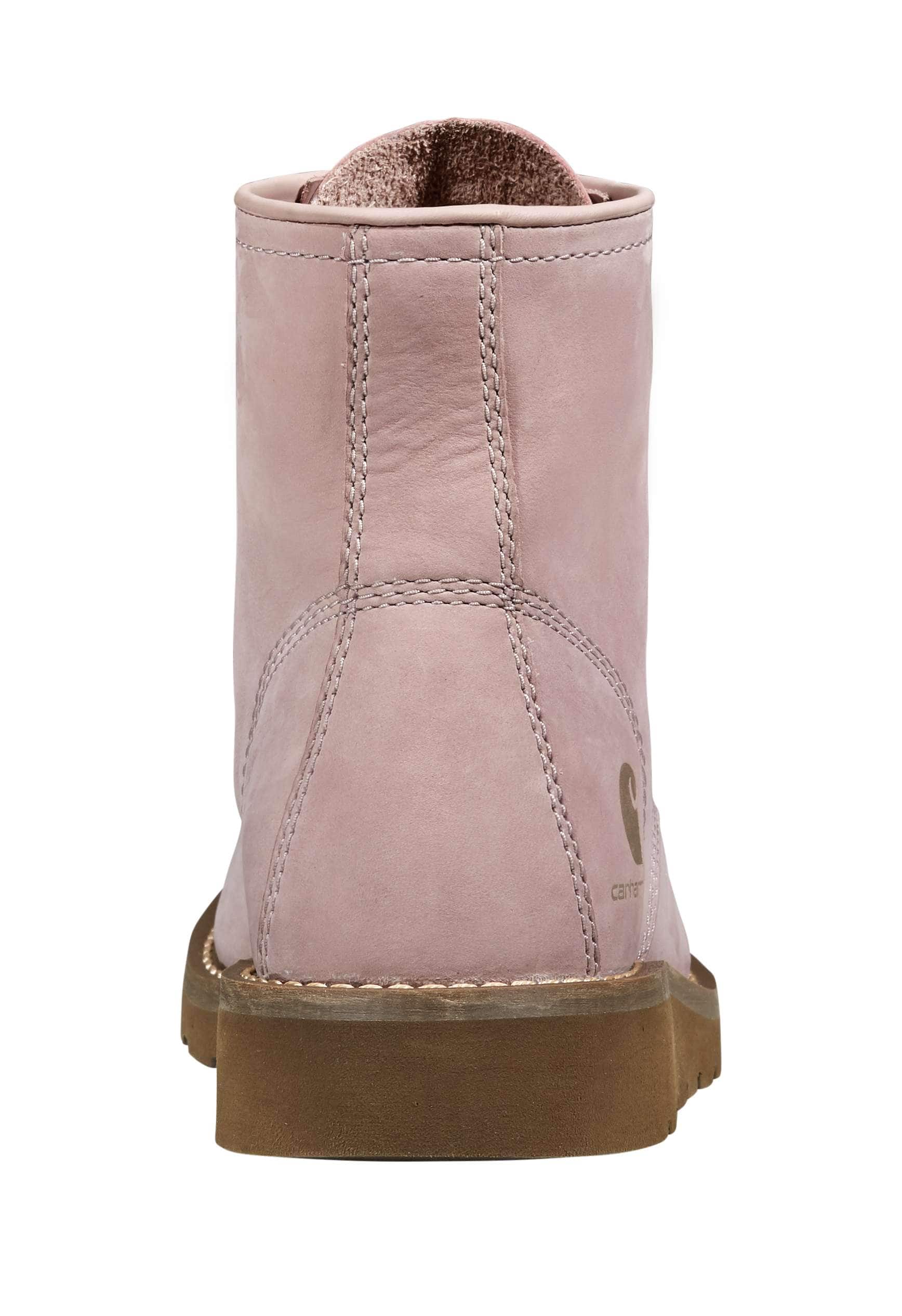 Women's 6" moc toe wedge boot