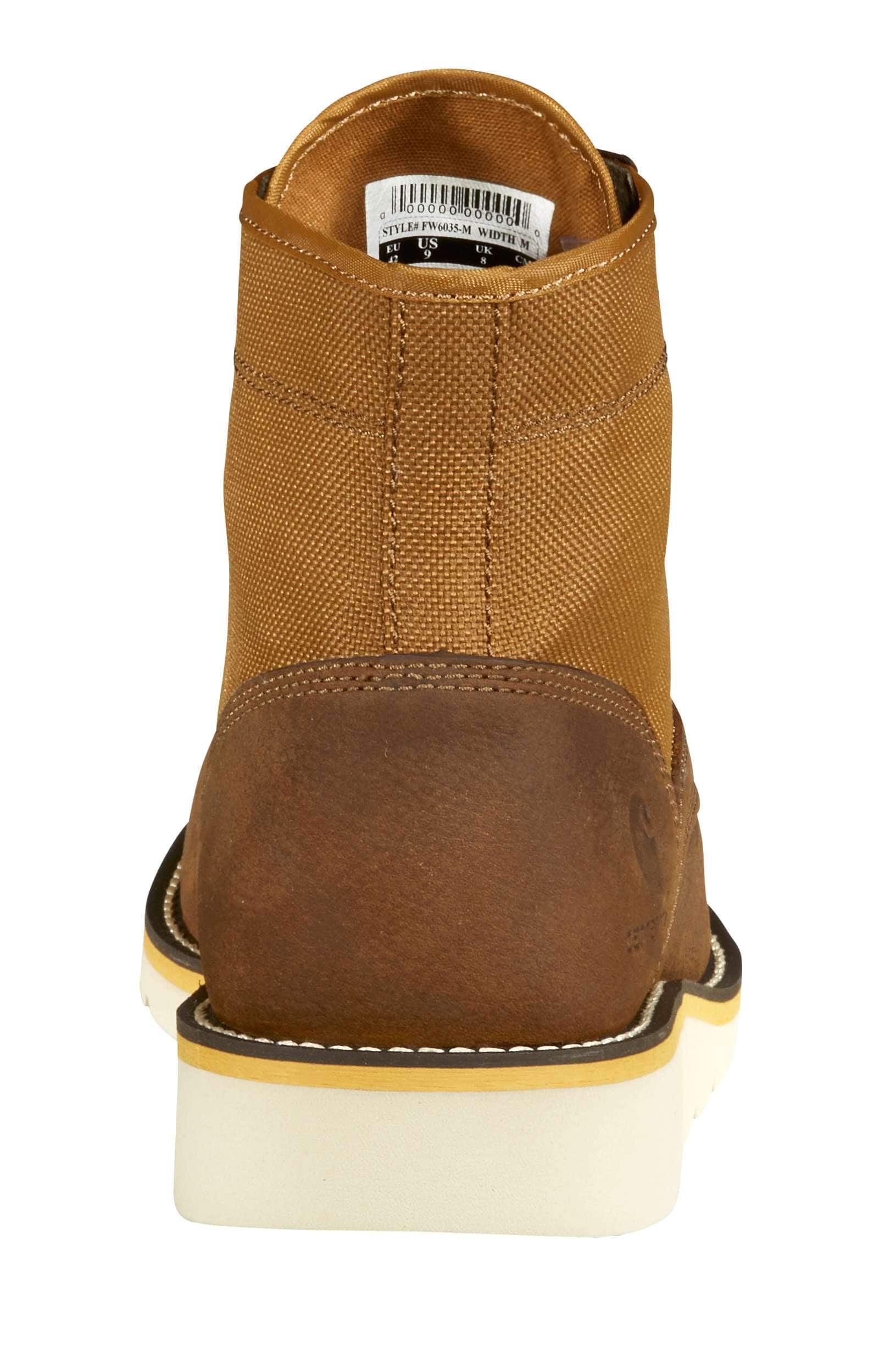 6" moc toe wedge boot