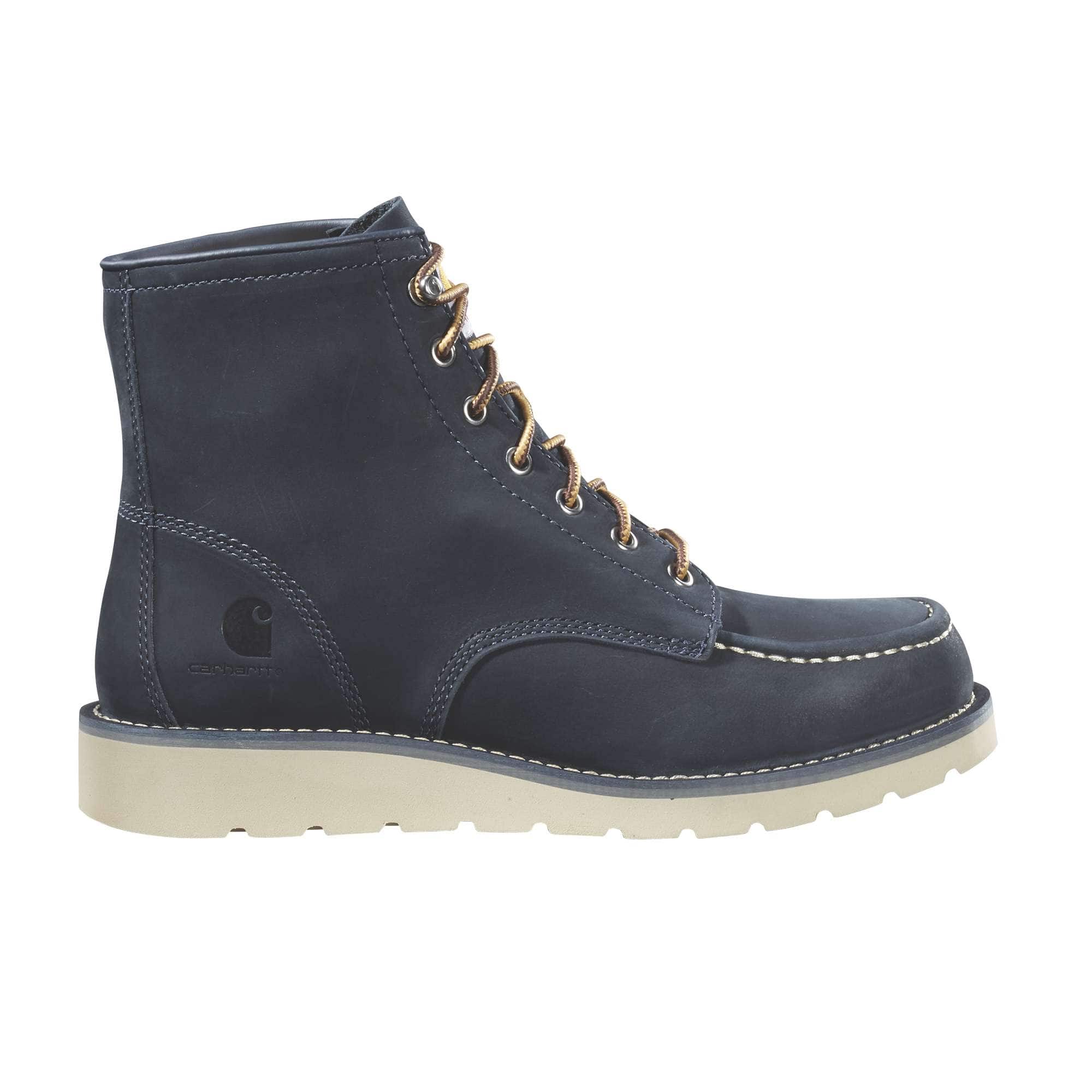 6" moc toe wedge boot