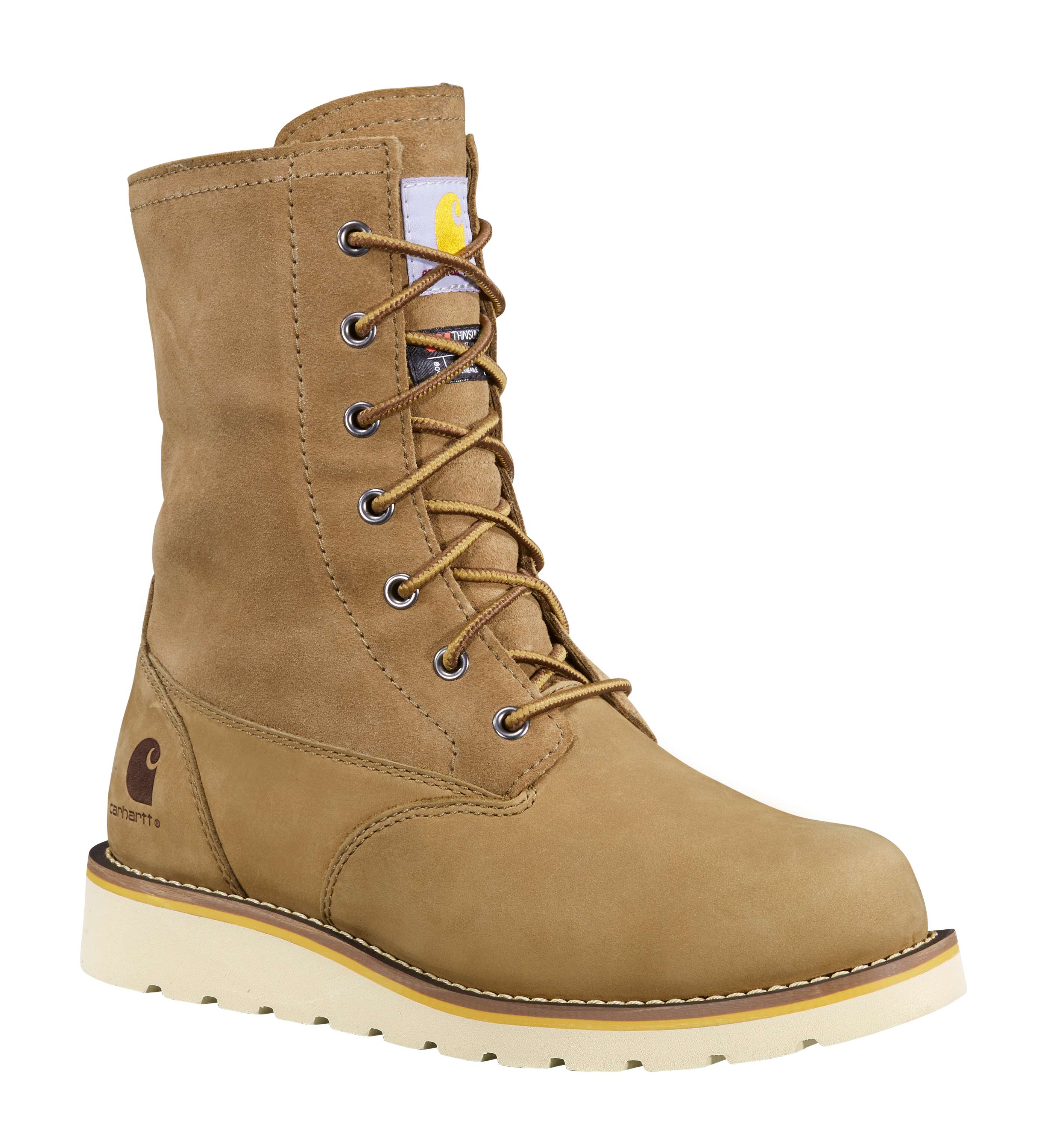 Women's 8" waterproof insulated wedge fold down winter boot