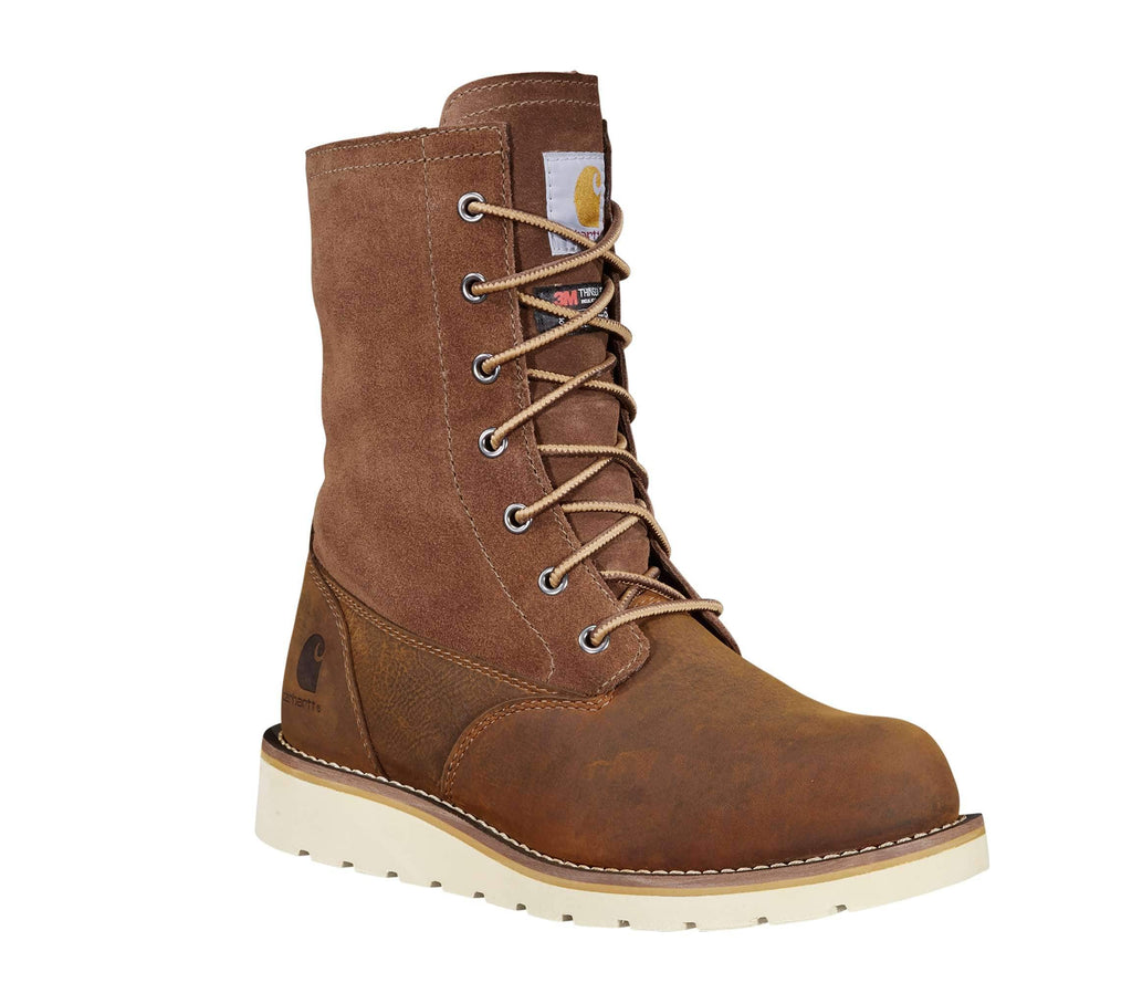 Women's 8" waterproof insulated wedge fold down winter boot