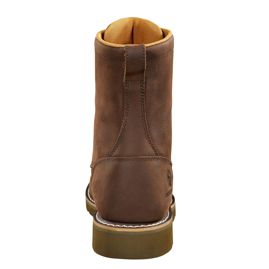 Waterproof 8" moc toe wedge boot