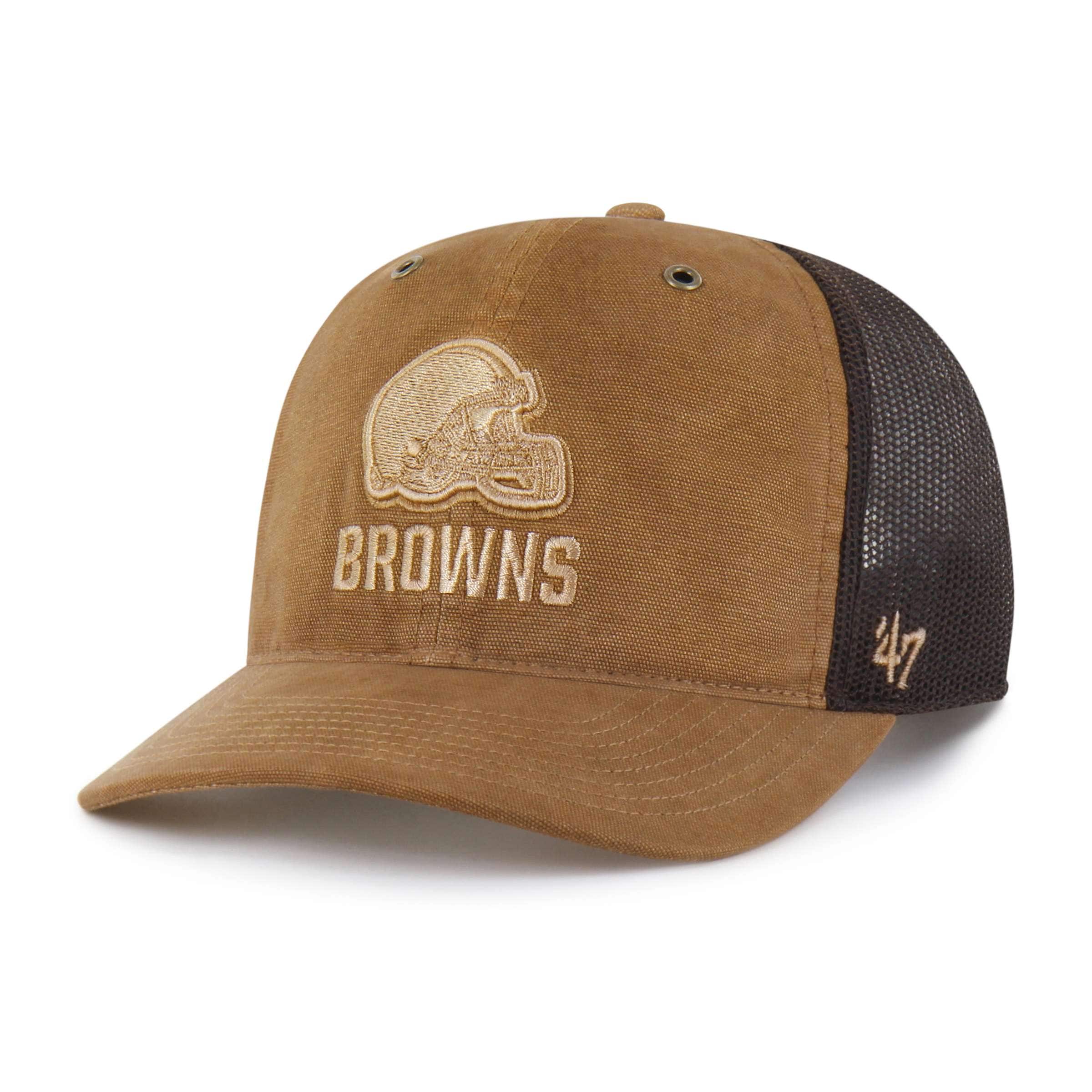 Cleveland browns '47 dyed trucker relaxed fit