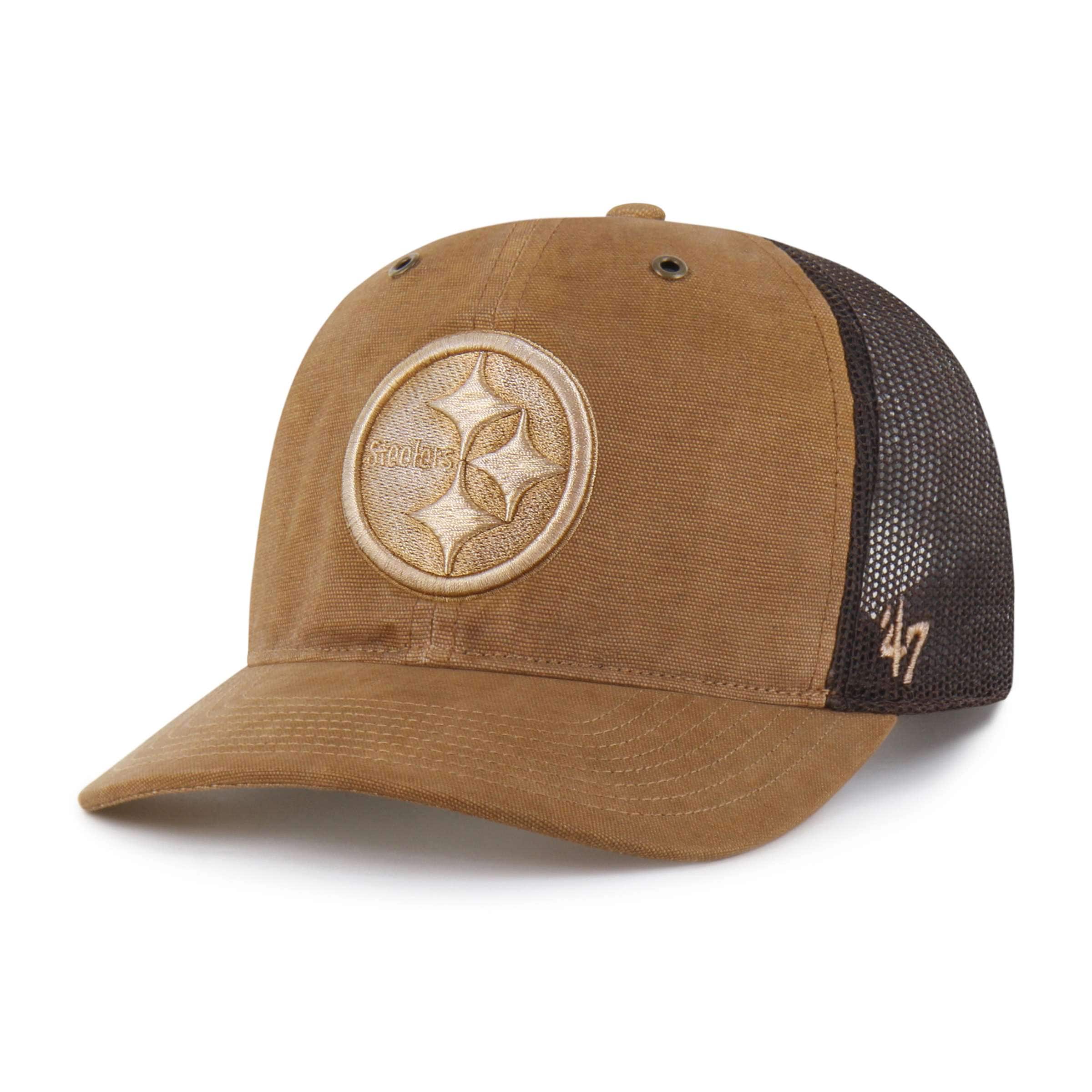 Pittsburgh steelers '47 dyed trucker relaxed fit