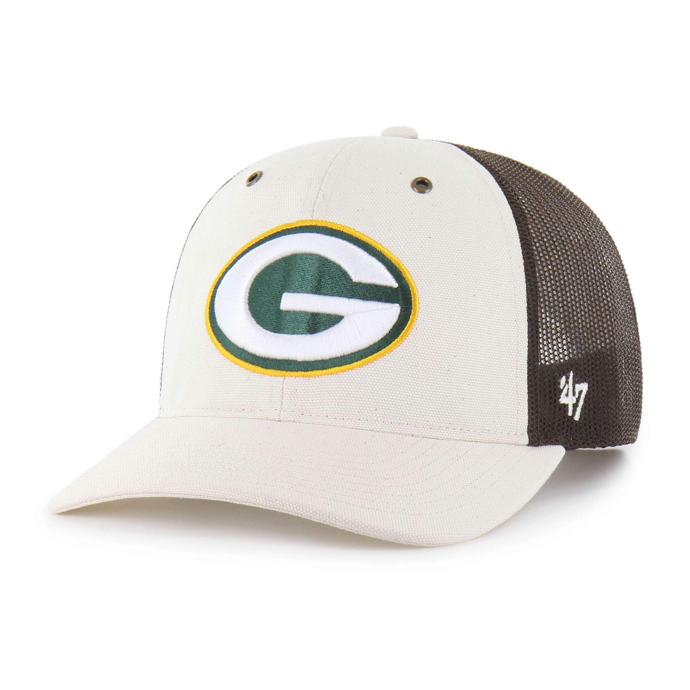 Green bay packers '47 undyed trucker relaxed fit