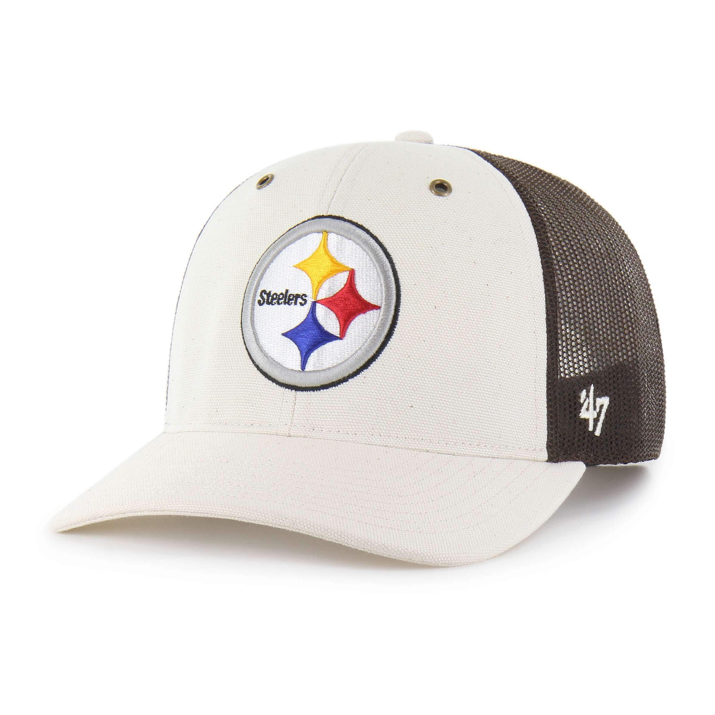 Pittsburgh steelers '47 undyed trucker relaxed fit