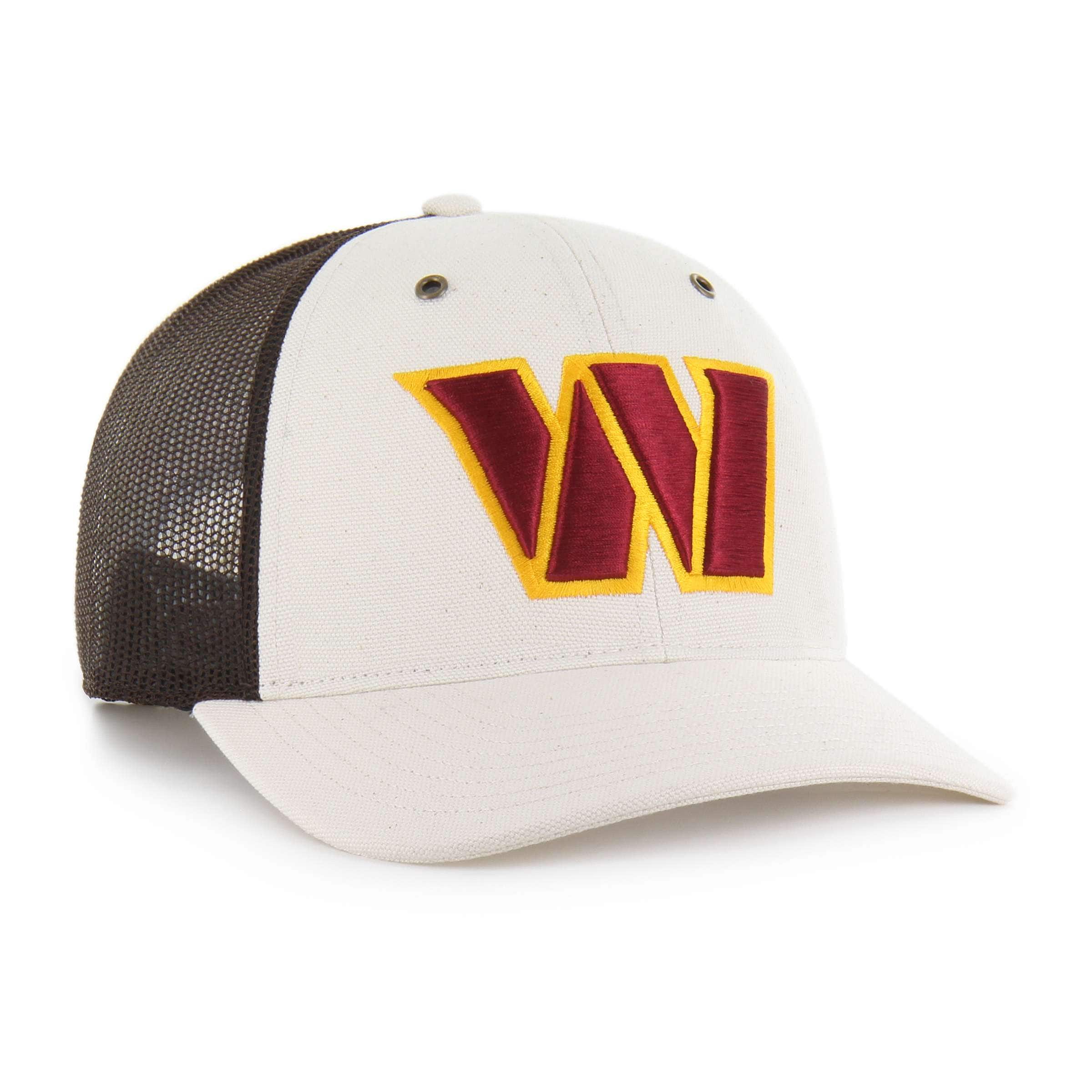Washington commanders '47 undyed trucker relaxed fit