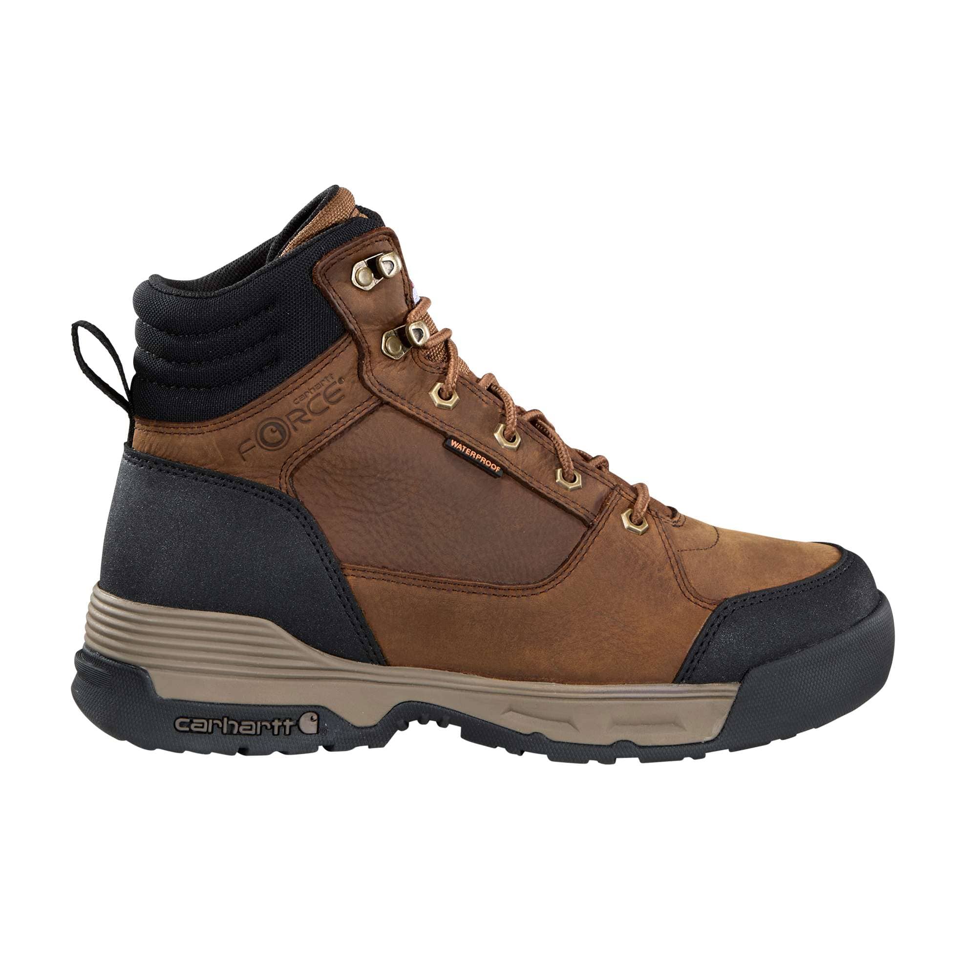 Force hd 6" waterproof soft toe work boot