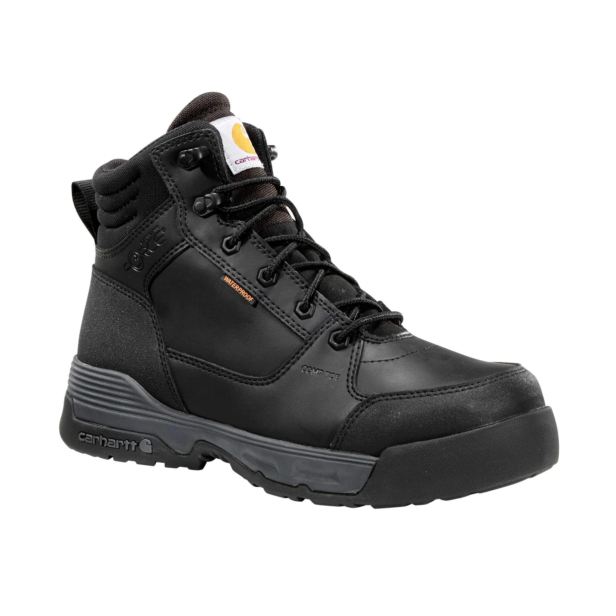 Force hd 6" waterproof composite toe work boot